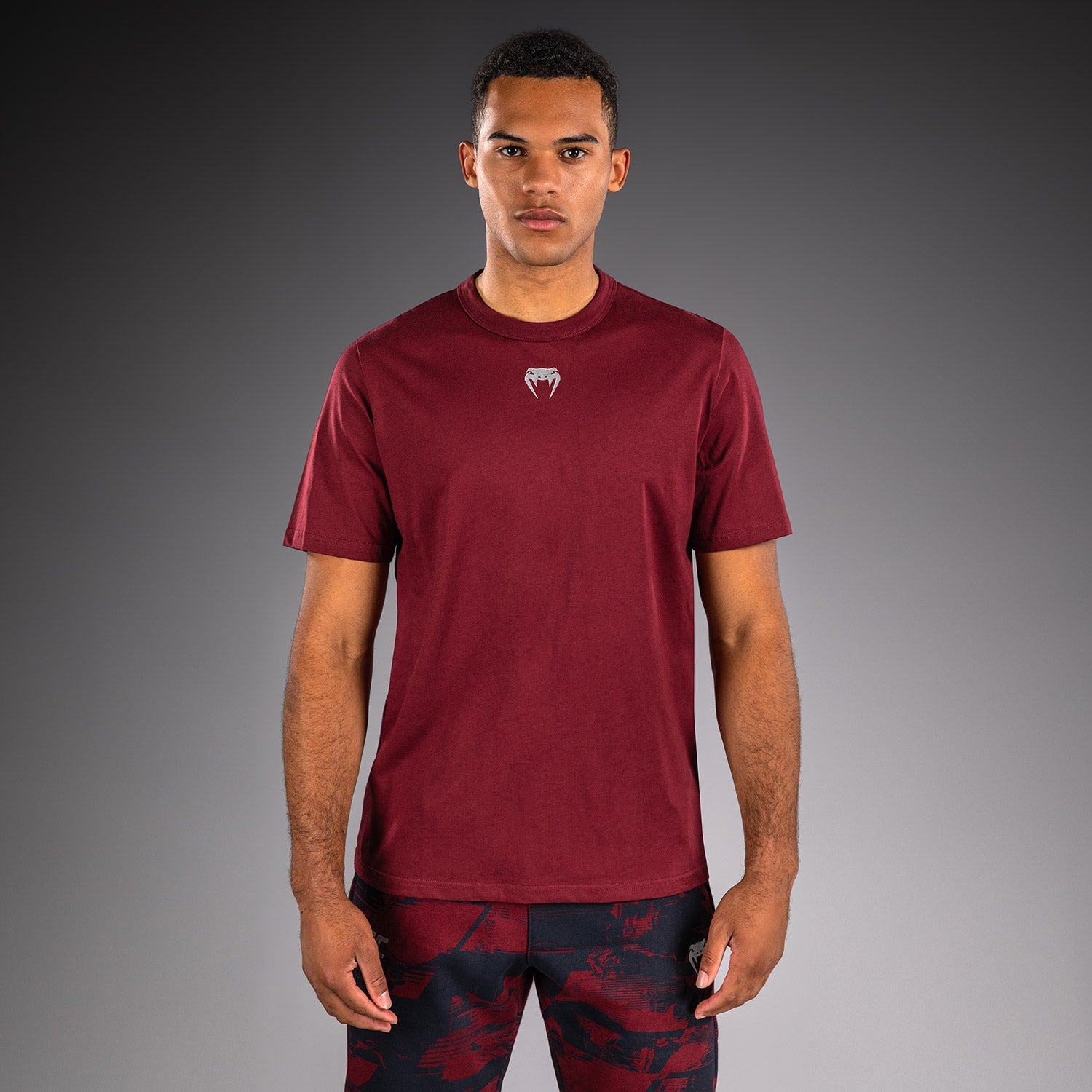 Men's UFC Zenith by Venum Burgundy Authentic Fight Week Short Sleeve T-Shirt  product-type_T-Shirts Venum