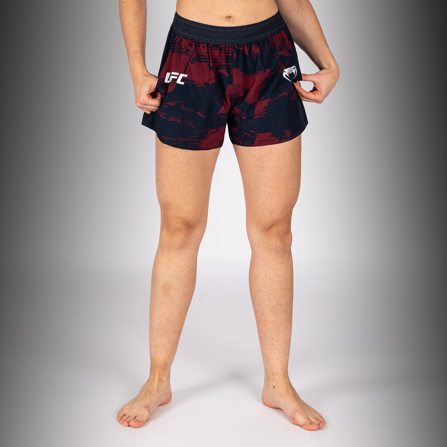 Women’s UFC Zenith by Venum Burgundy Authentic Fight Week Performance Short  product-type_Training shorts Venum
