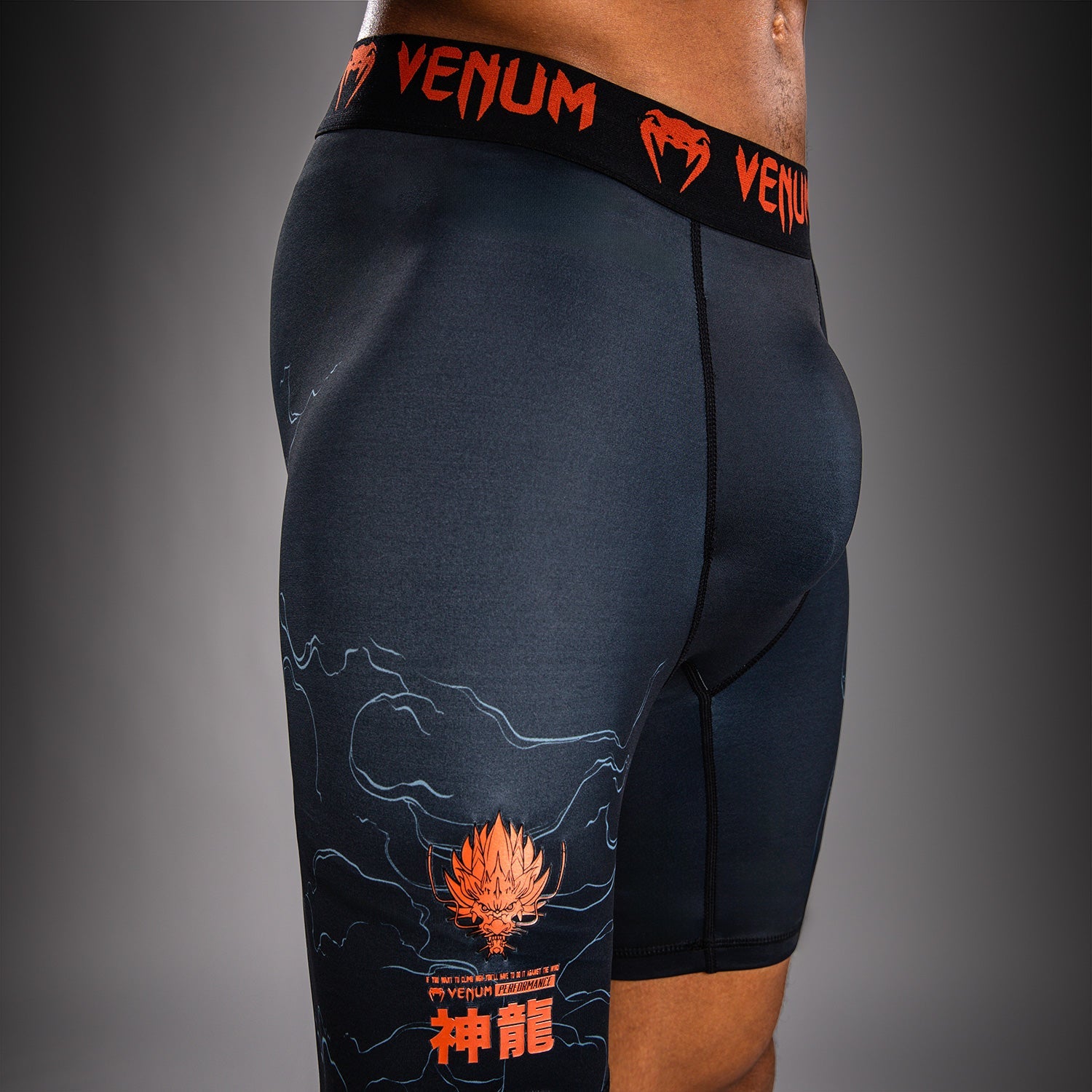 Venum Thunder Dragon Vale Tudo Shorts