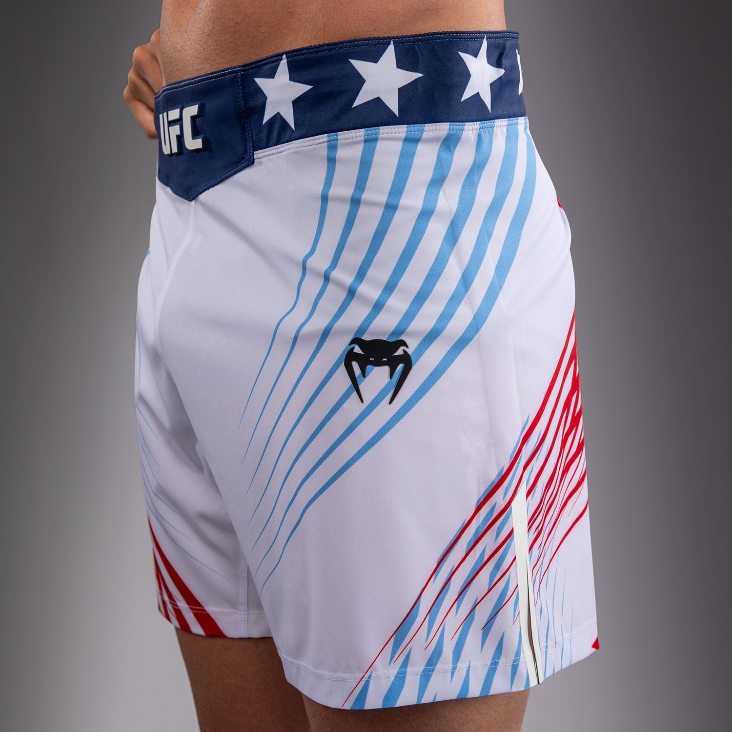 Men's UFC Freedom 250 by Venum Authentic Fight Night Short Fit Fight Short