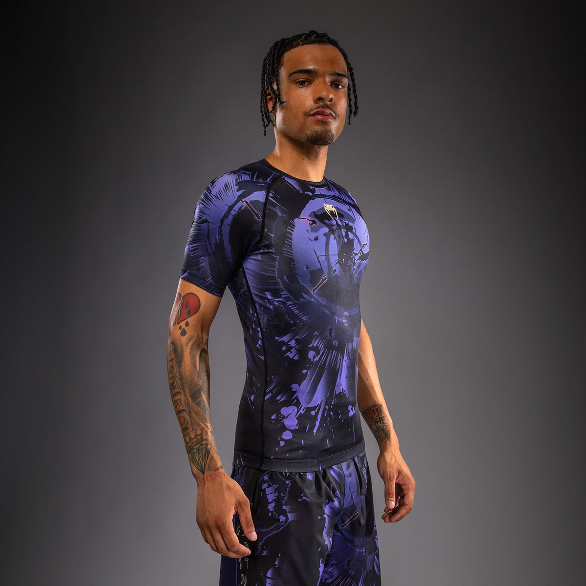 Jujutsu Kaisen x Venum  Short Sleeve Rashguard