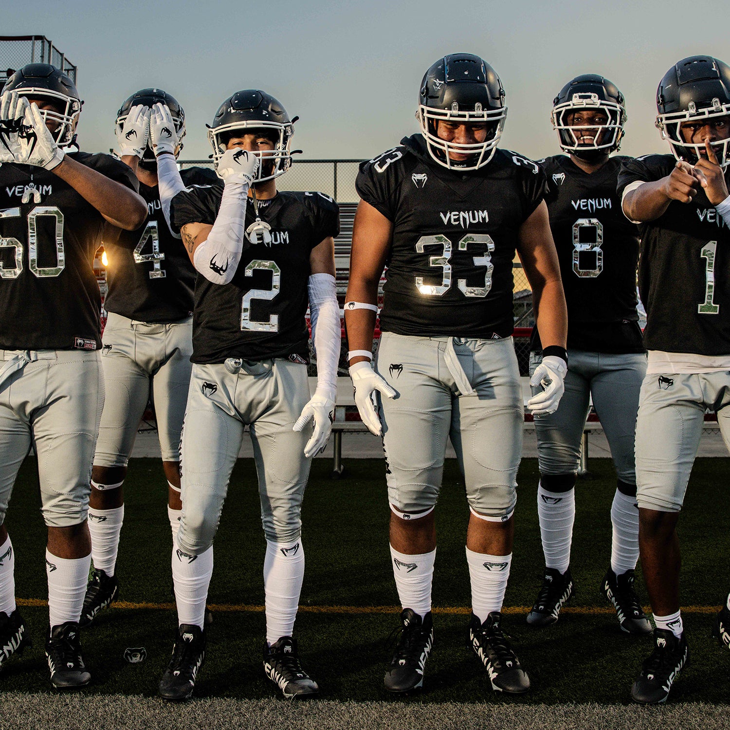 Custom Football Team Uniforms