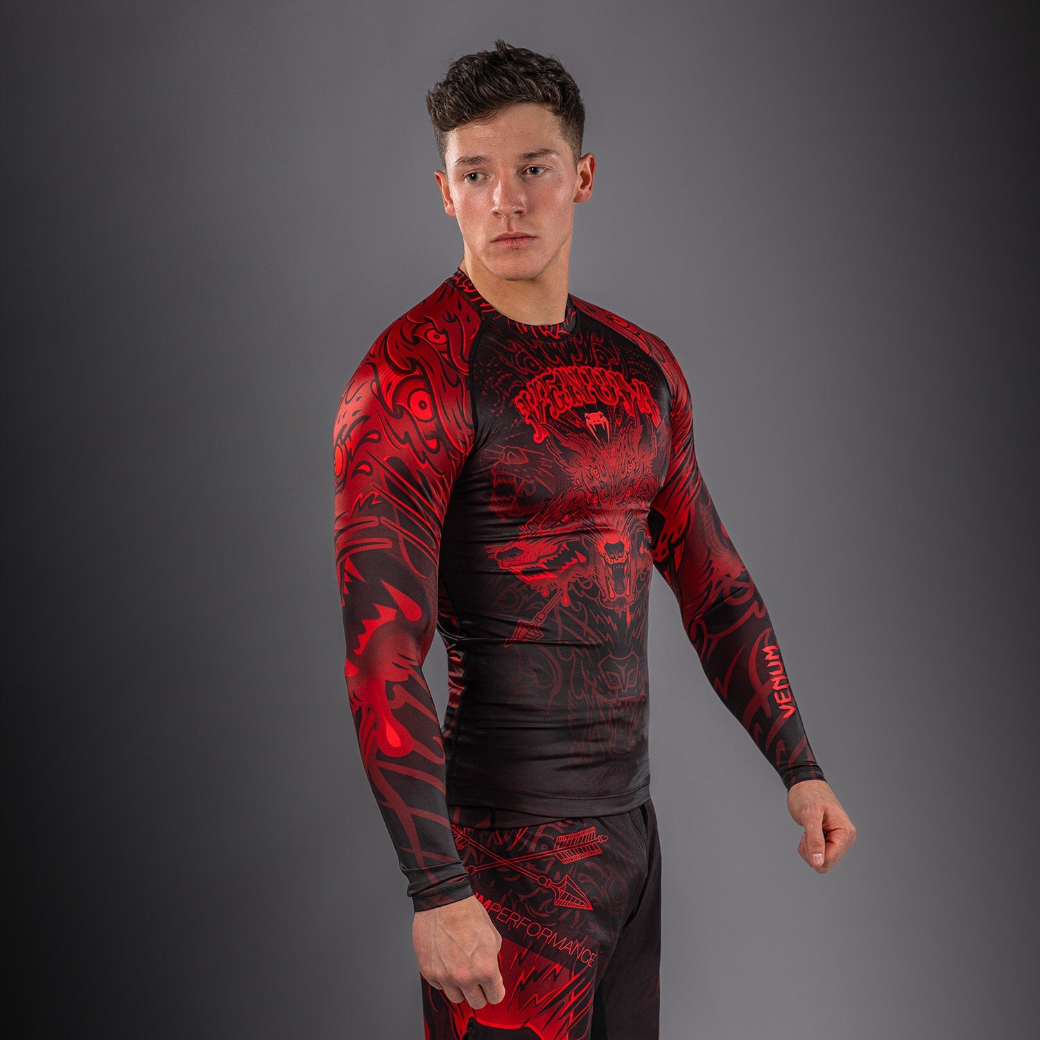 Venum Wolf Atak Long Sleeve Rashguard