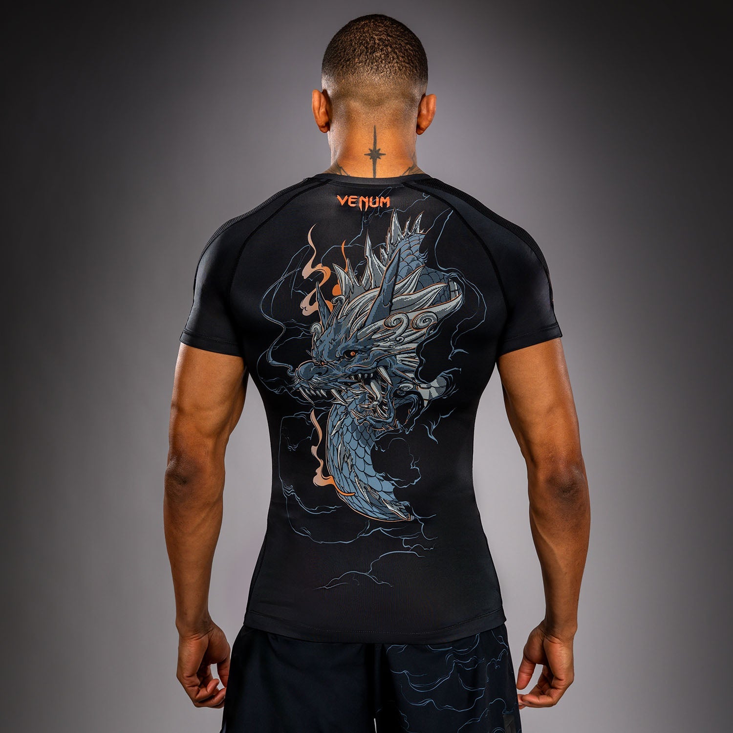 Venum Thunder Dragon Short Sleeves Rashguard
