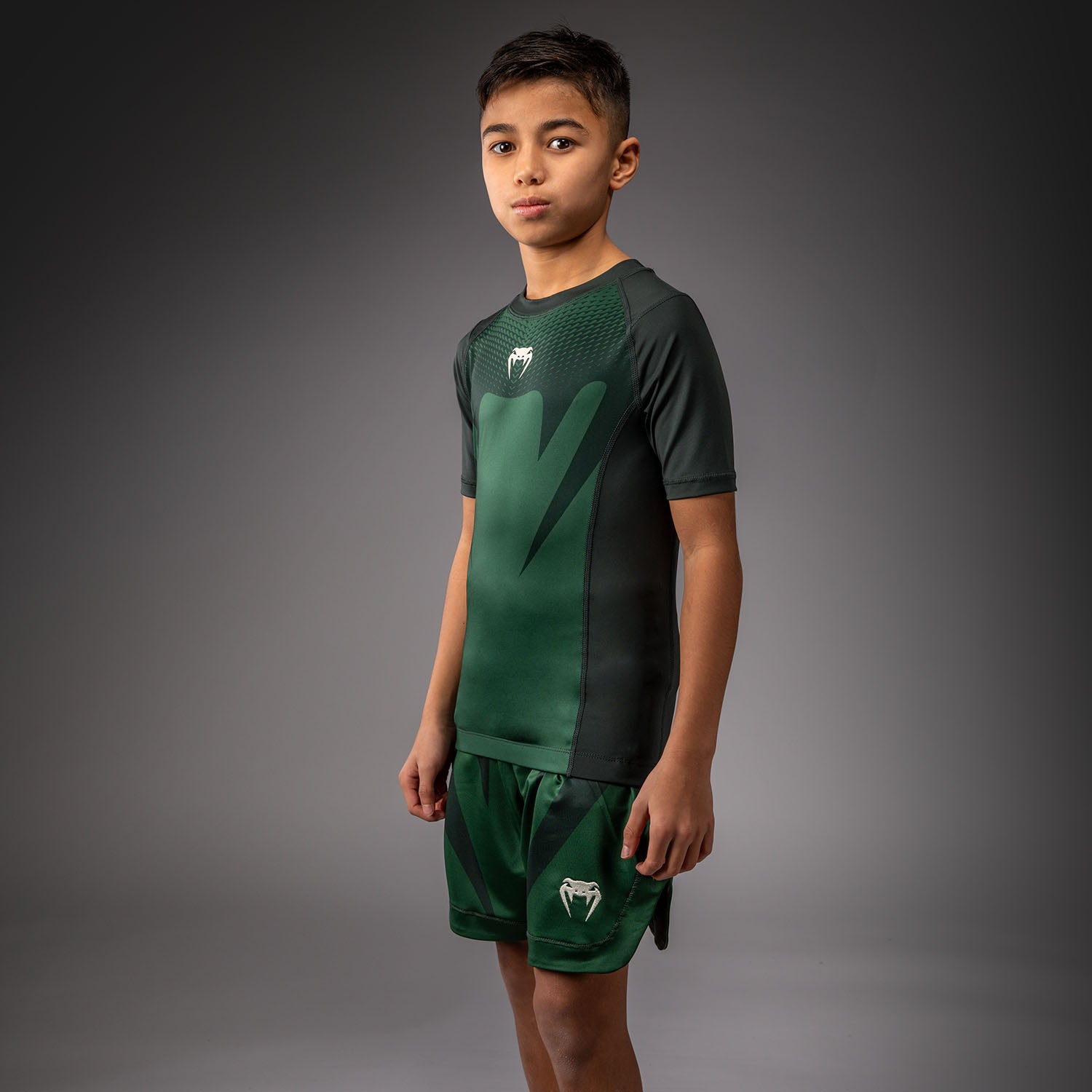 Venum Attack Kids Short Sleeve Rashguard