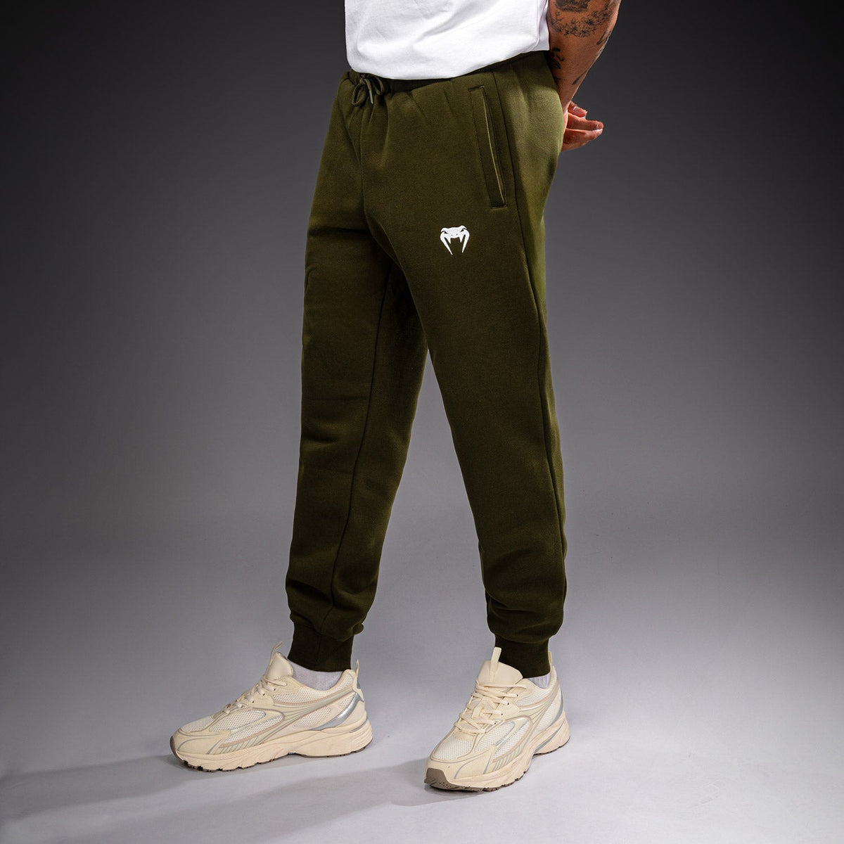 Venum Attack Fleece & Weave Joggers - Khaki  product-type_Jogging Pants Venum