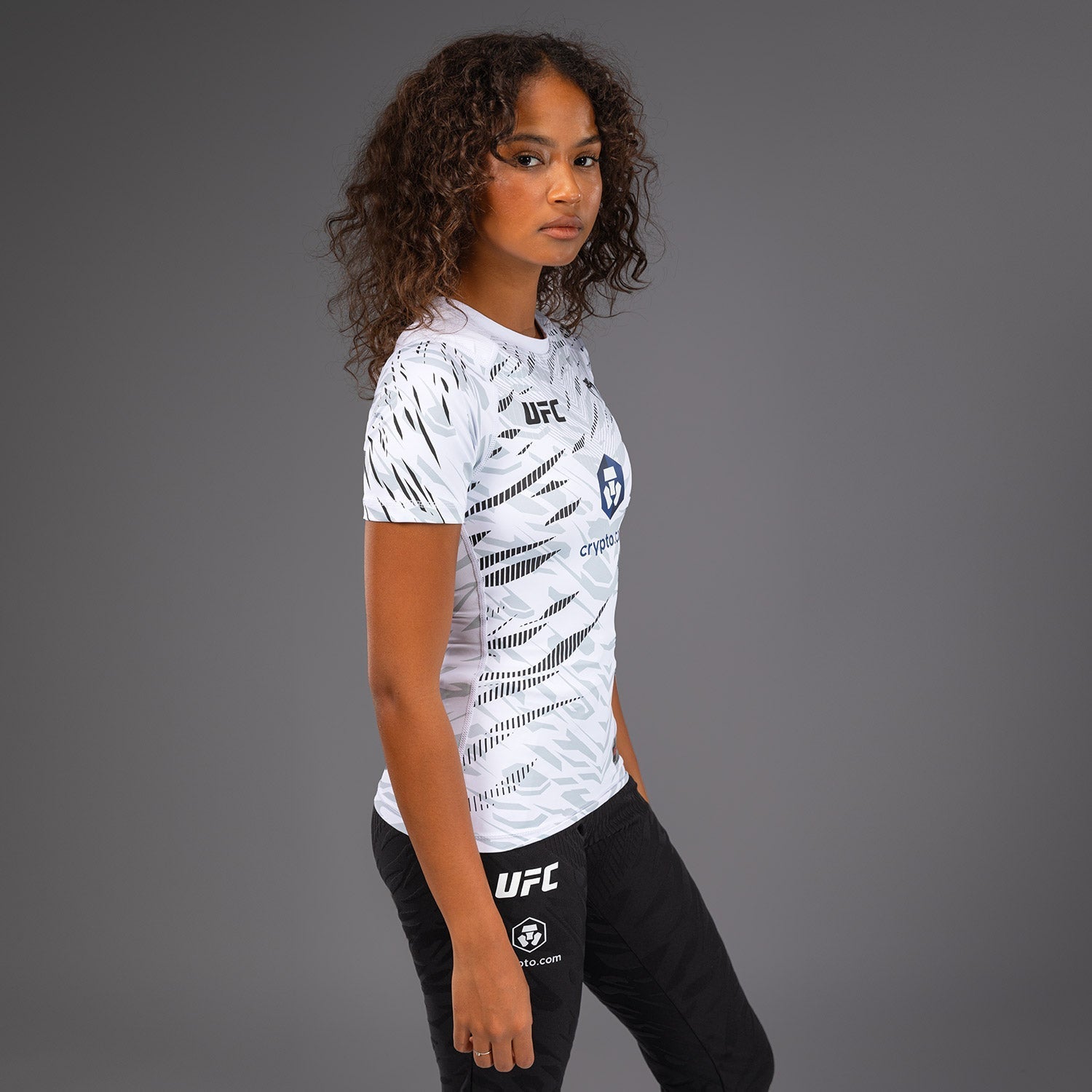 UFC Fusion by Venum Authentic Fight Night Women's Performance Short Sleeve Rashguard