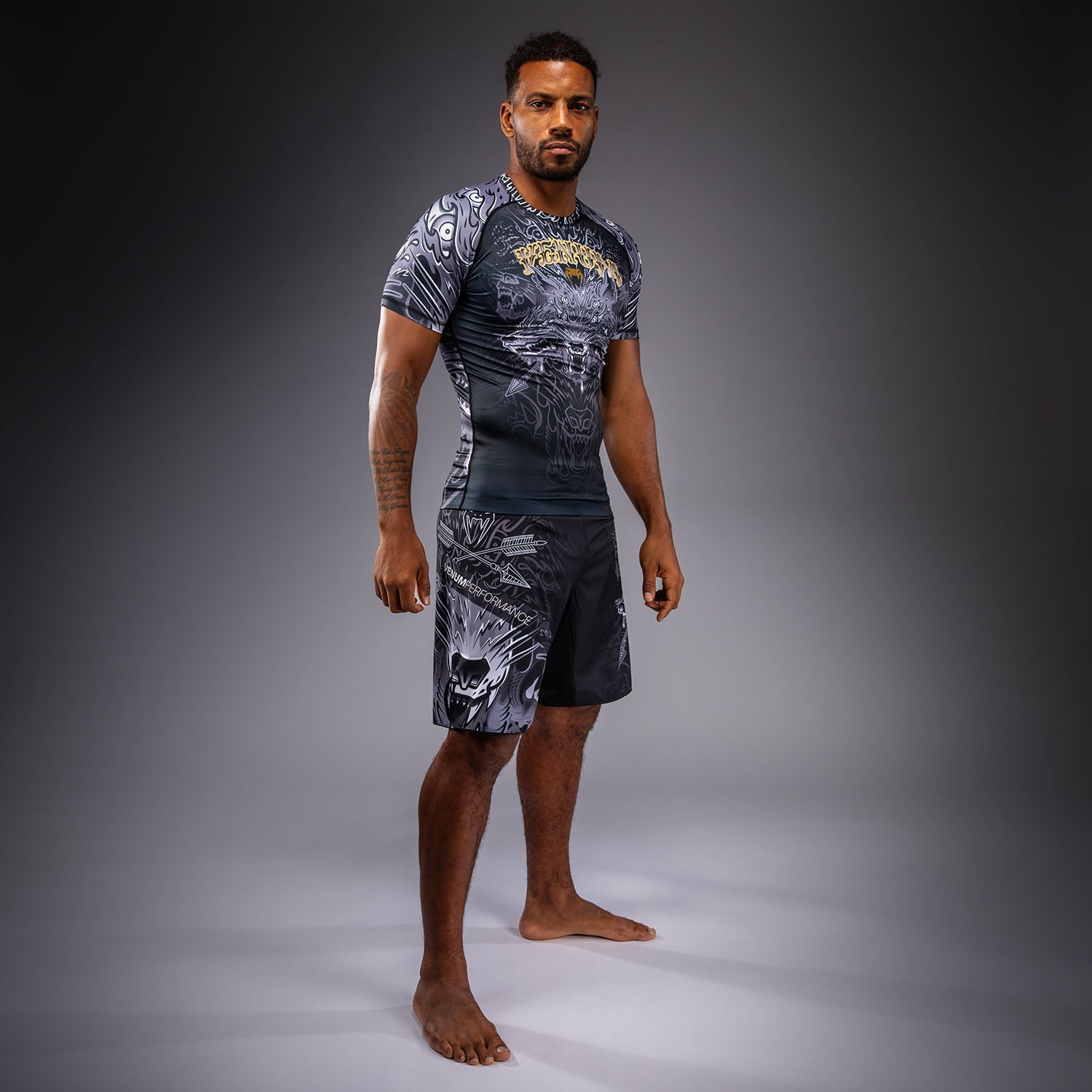 Venum Wolf Atak Short Sleeve Rashguard