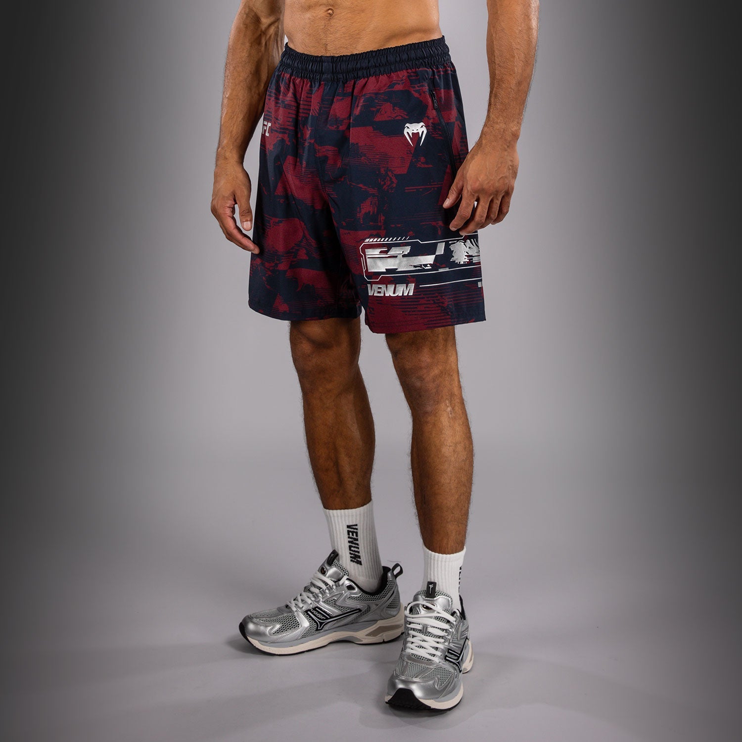 Men’s UFC Zenith by Venum Burgundy Authentic Fight Week Performance Short  product-type_Training shorts Venum