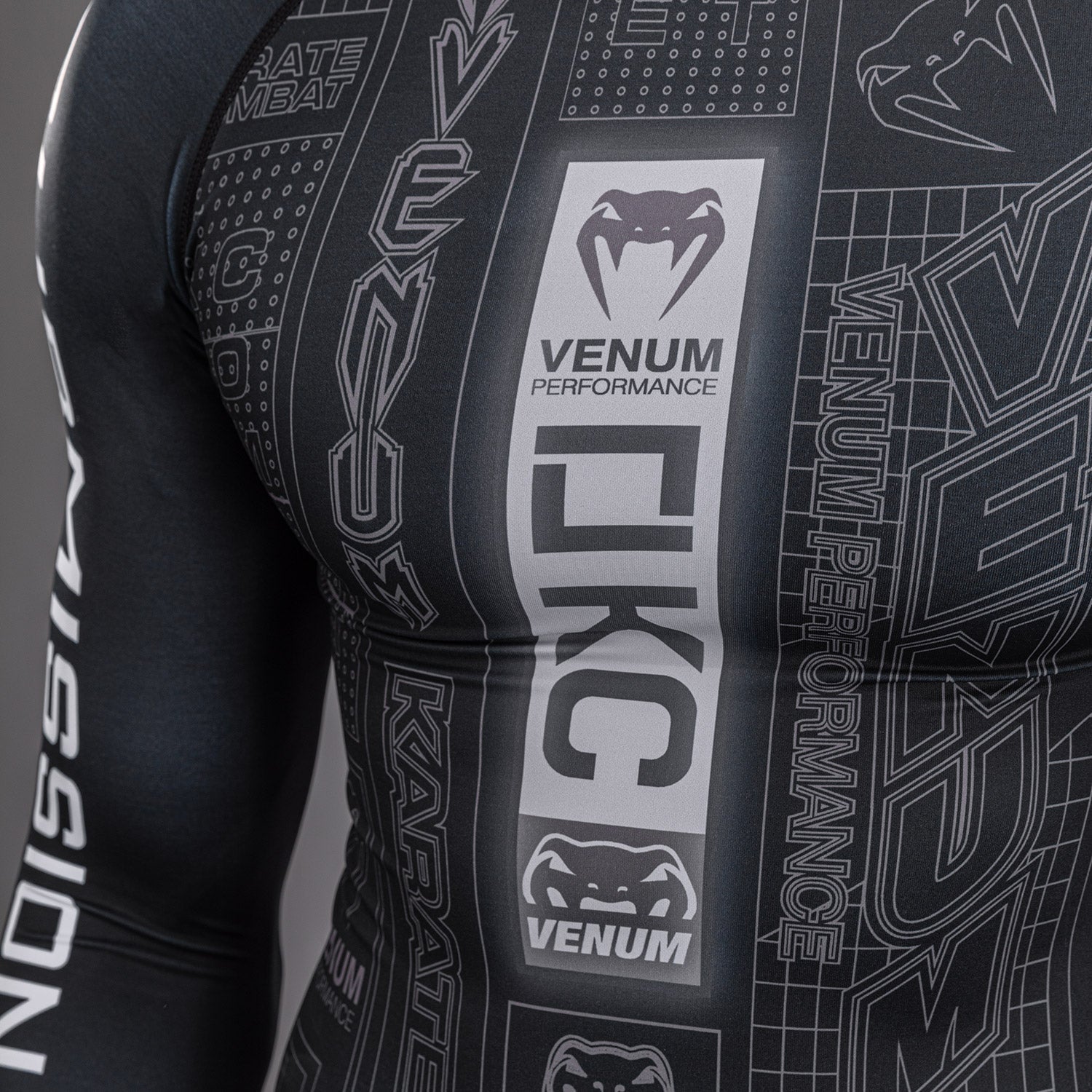 Karate Combat by Venum Long Sleeve Rashguard