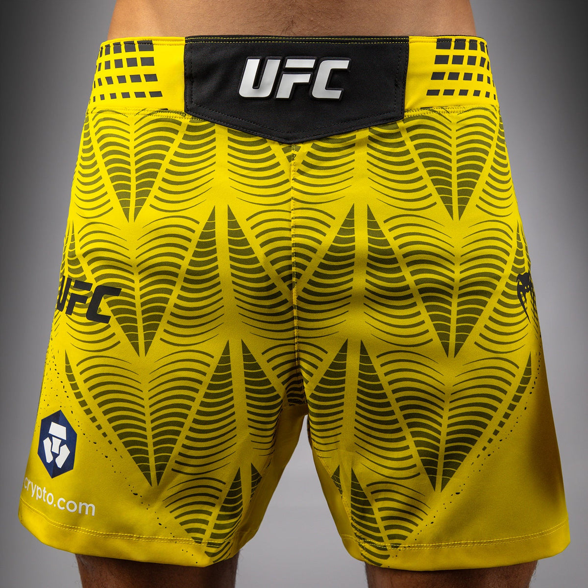 Men's UFC Zenith by Venum Yellow Authentic Fight Night Short Fit Fight Short  product-type_MMA Shorts Venum
