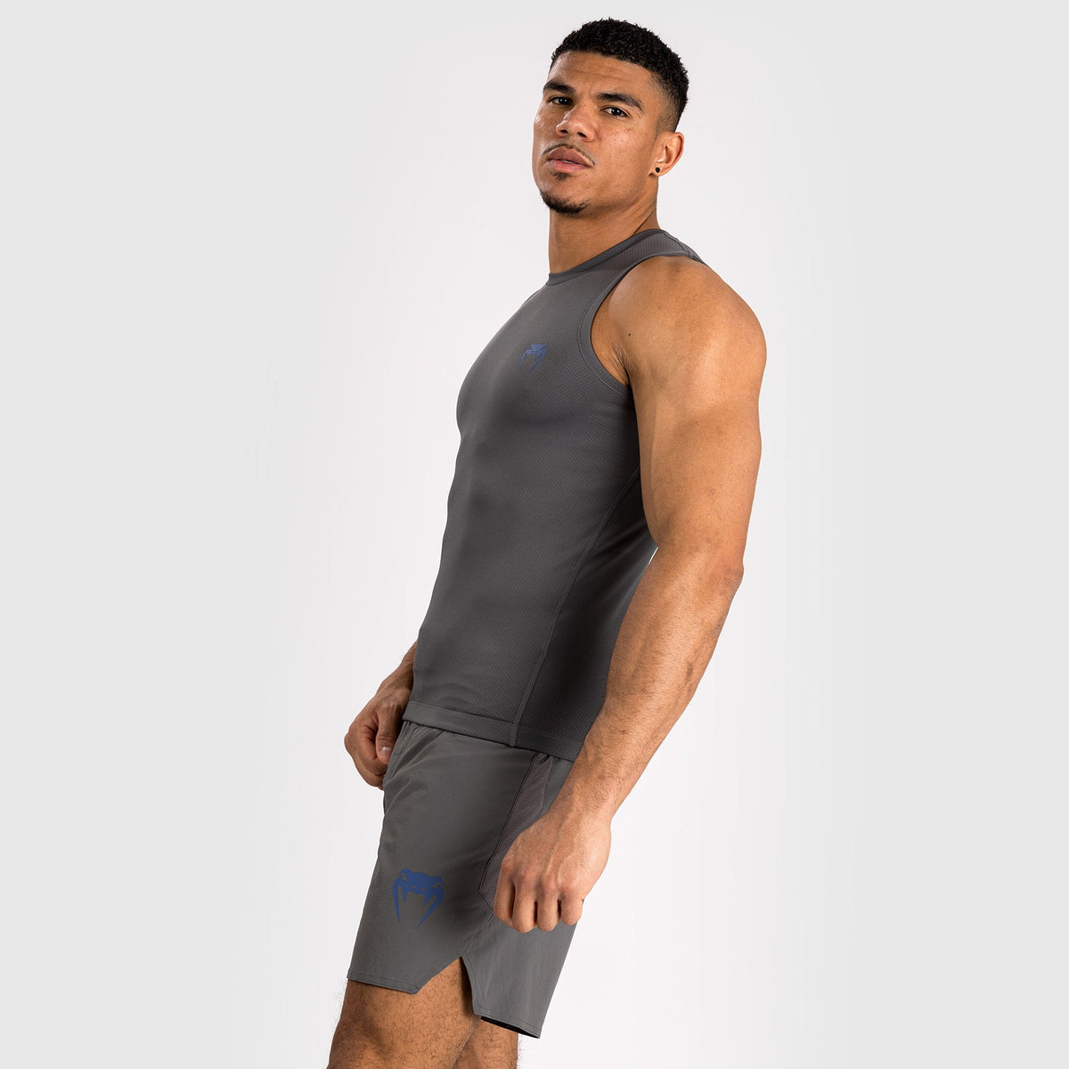 Venum Contender Men’s Sleeveless Rashguard - Grey  product-type_Compression T-Shirts Venum