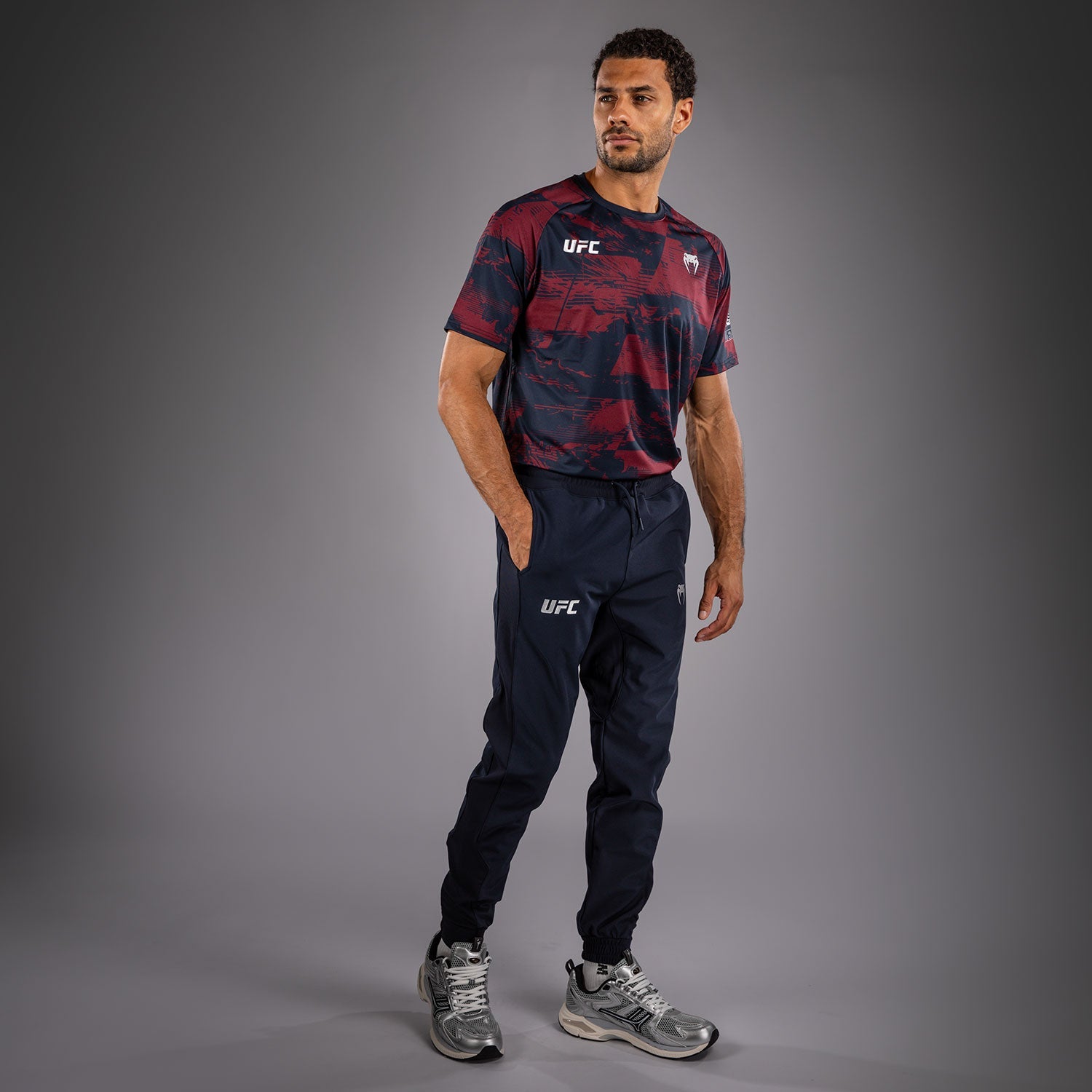 Men's UFC Zenith by Venum Navy Blue Authentic Fight Week Pant  product-type_Jogging Pants Venum