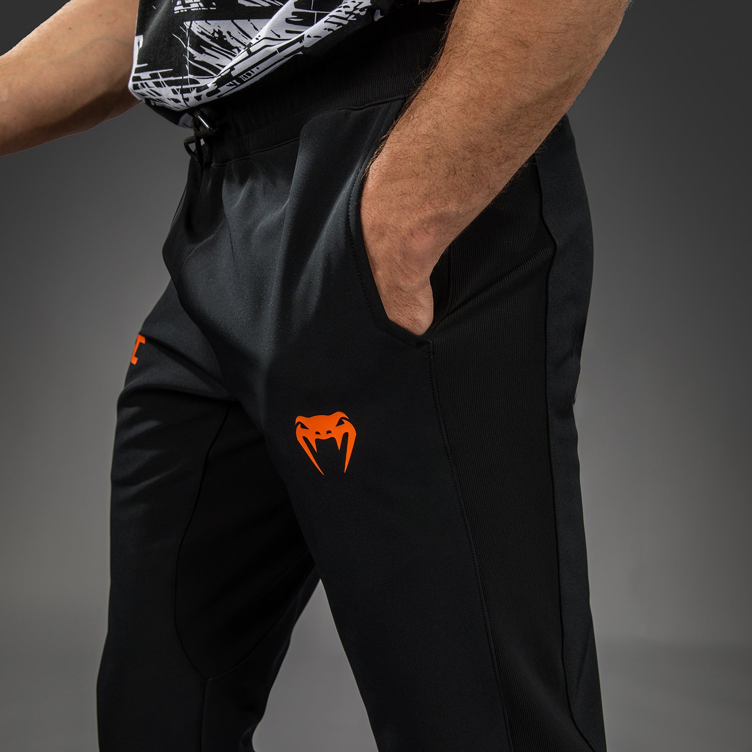 Men's UFC Zenith by Venum Black Authentic Fight Week Pant  product-type_Jogging Pants Venum