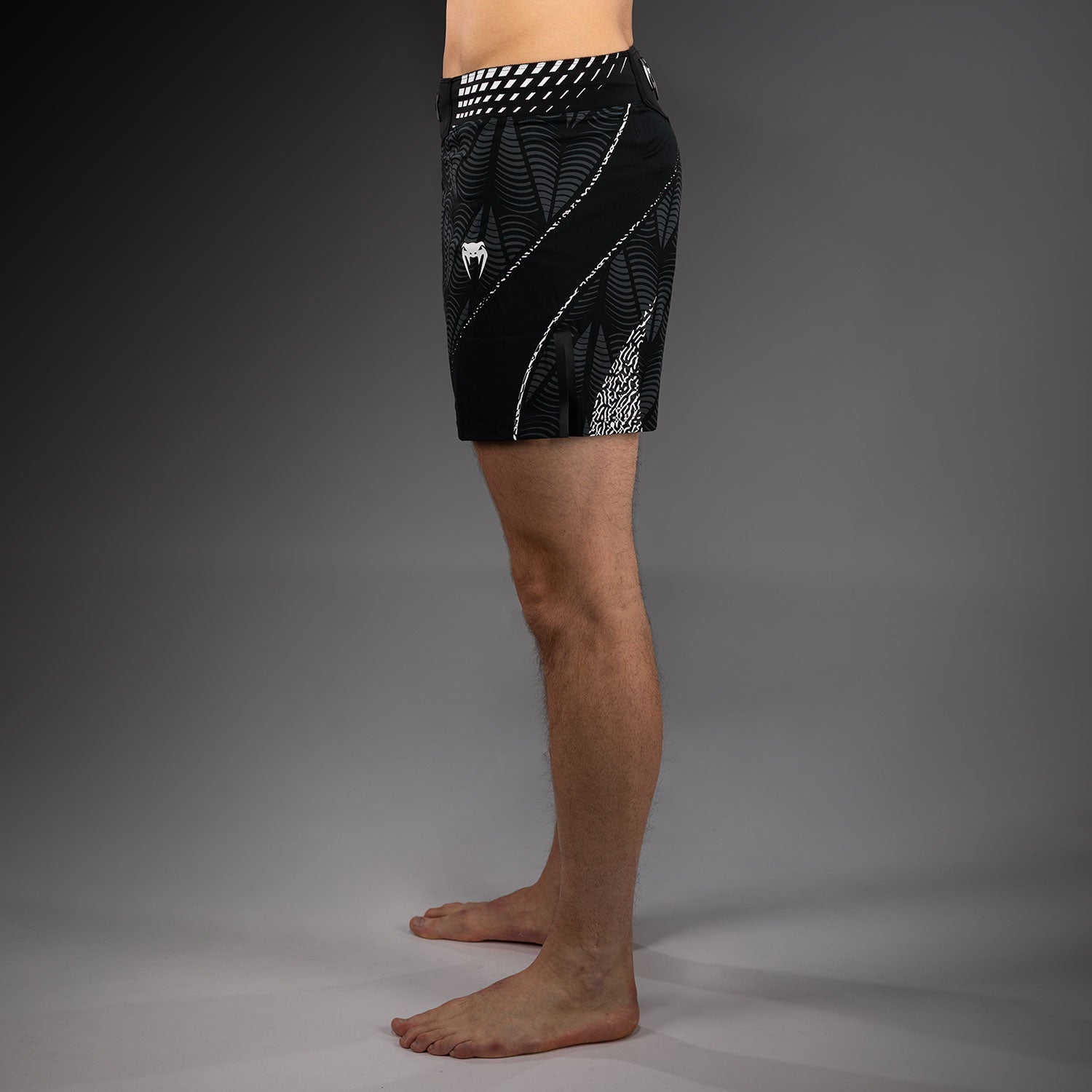 Men's UFC Zenith by Venum Black Authentic Fight Night Short Fit Fight Short Personalized