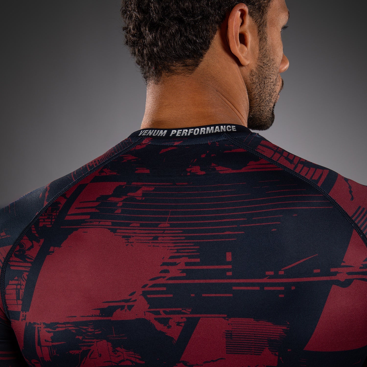 Men's UFC Zenith by Venum Burgundy Authentic Fight Week Performance Long Sleeve Rashguard  product-type_Compression T-Shirts Venum