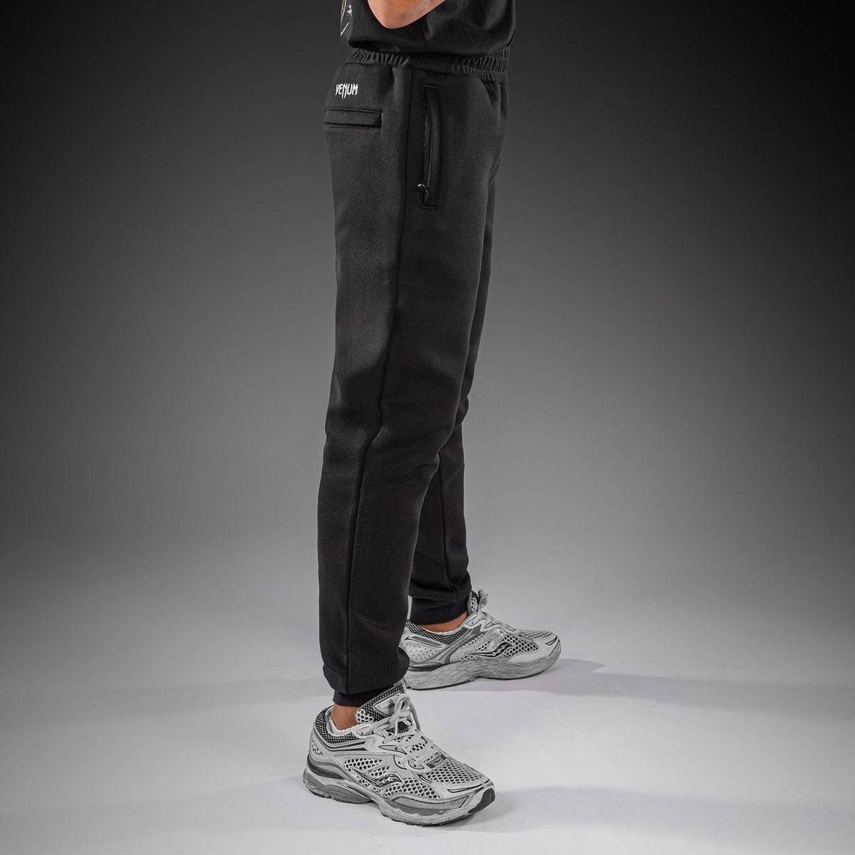Venum Attack Fleece & Weave Kids Joggers - Black  product-type_Jogging Pants Venum