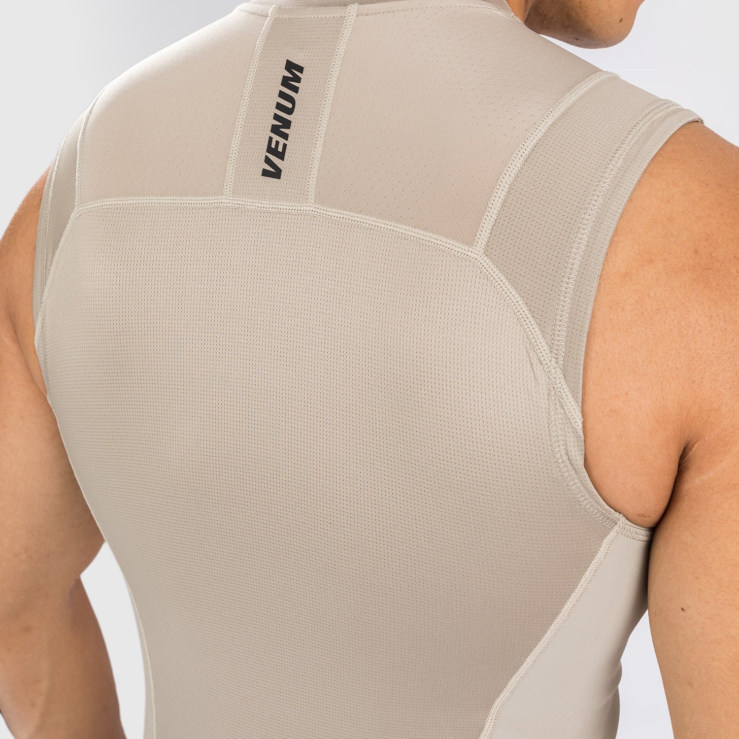 Venum G-Fit Air Rashguard Sleeveless - Sand  product-type_Compression T-Shirts Venum