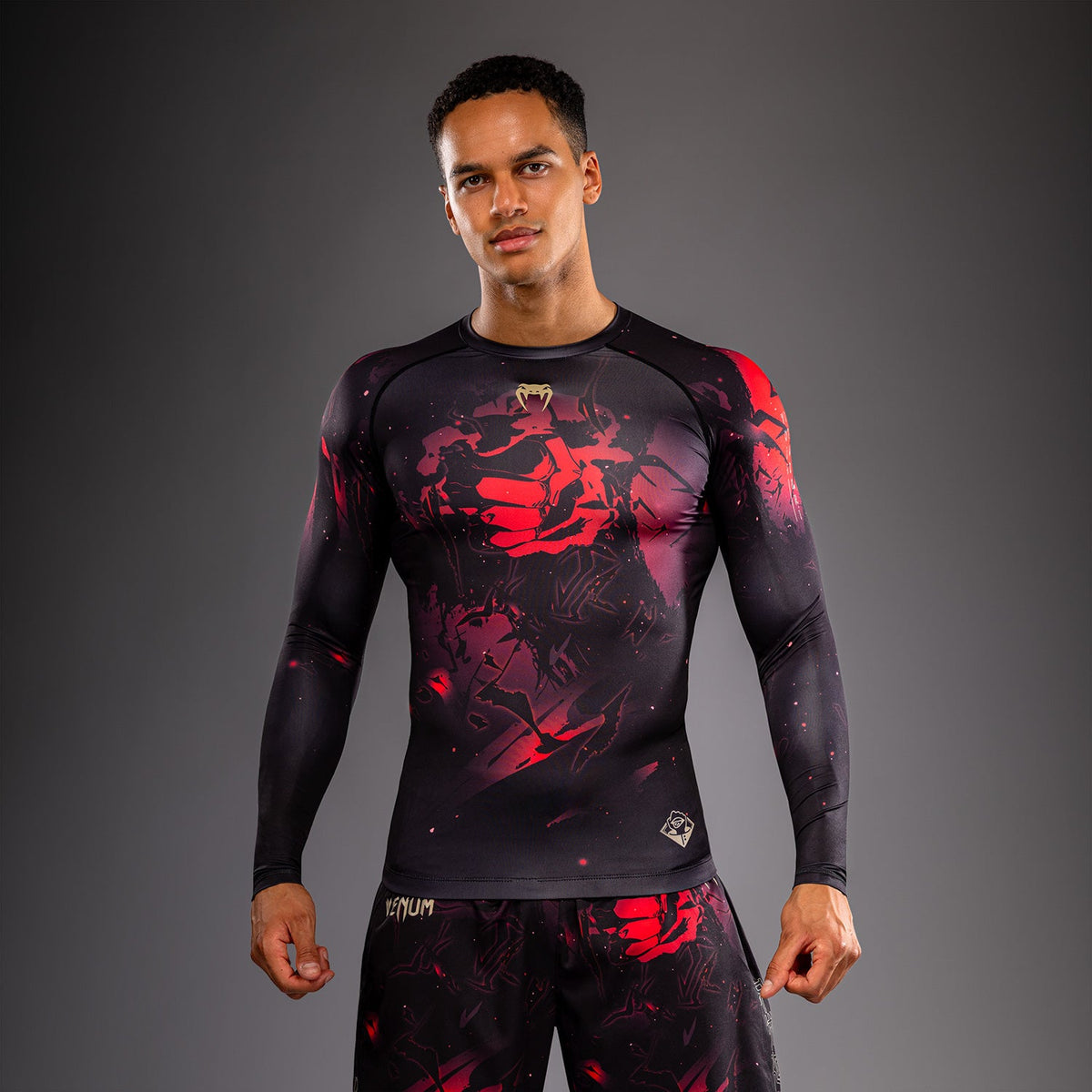 Jujutsu Kaisen x Venum  Long Sleeve Rashguard