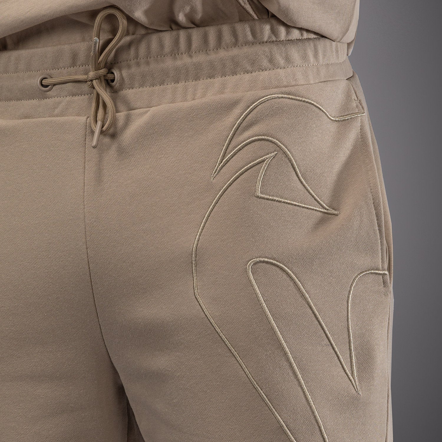 Venum Giant 3D Cotton Shorts - Beige  product-type_Cotton Shorts Venum