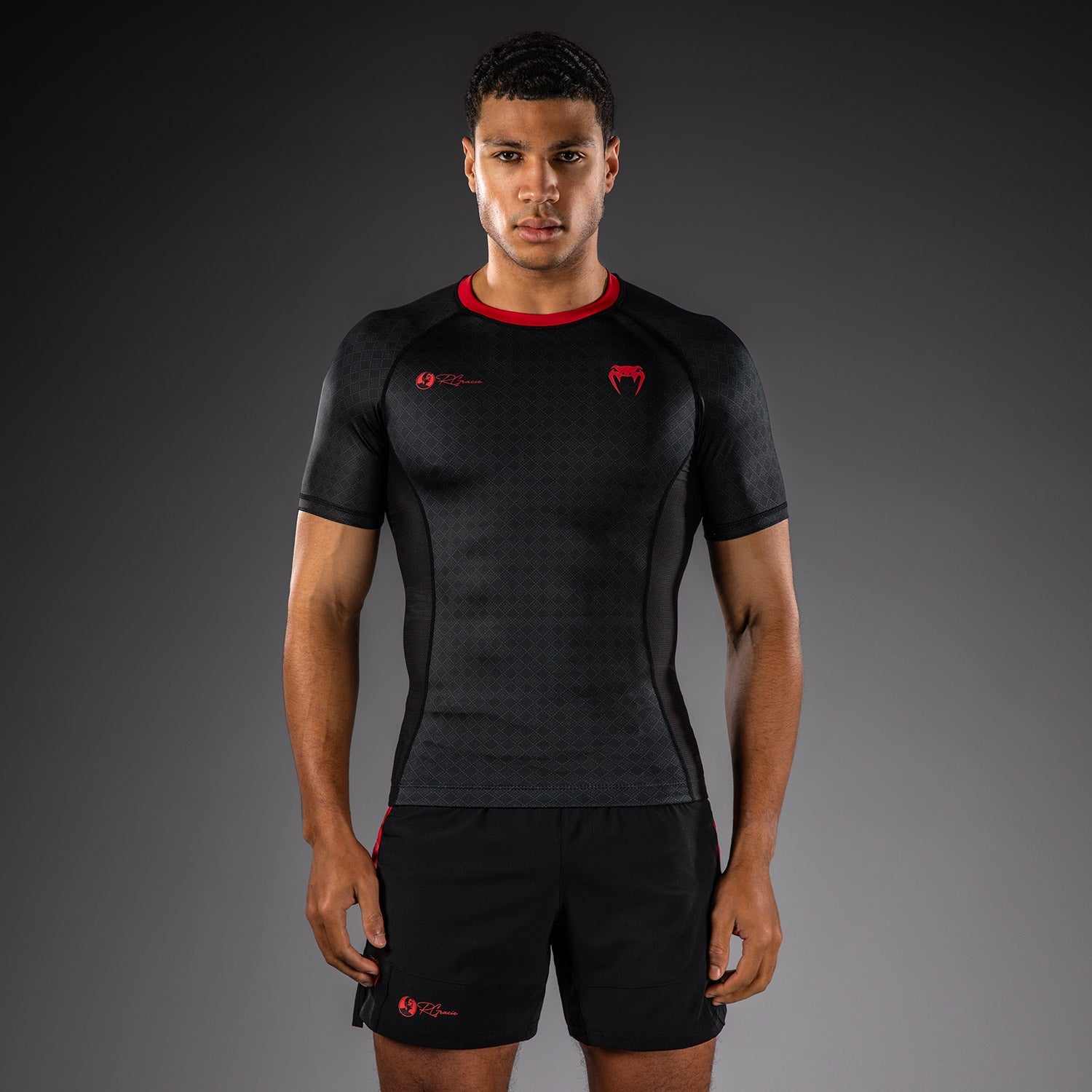 Venum x Roger Gracie Signature Short Sleeve Rashguard