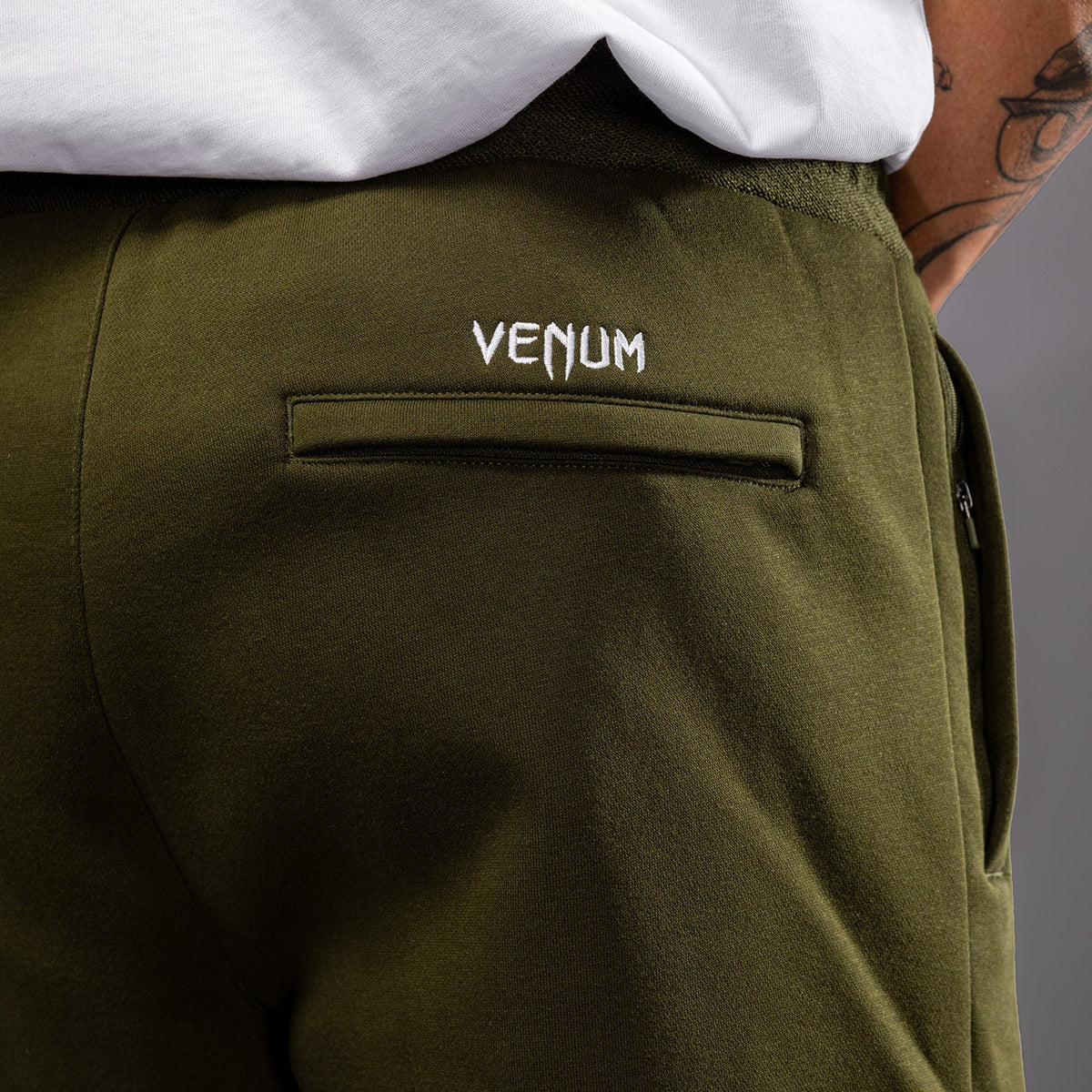 Venum Attack Fleece & Weave Joggers - Khaki  product-type_Jogging Pants Venum