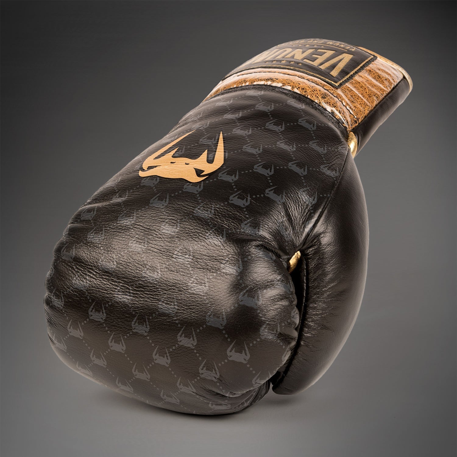 Venum Coco Monogram Pro Lace Up Boxing Gloves