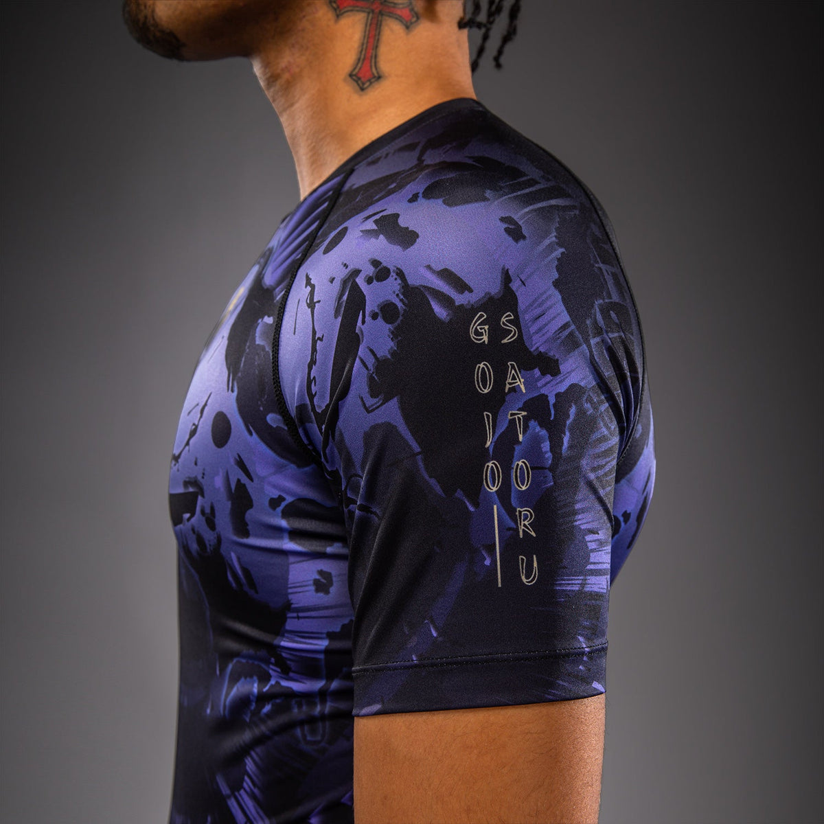 Jujutsu Kaisen x Venum  Short Sleeve Rashguard