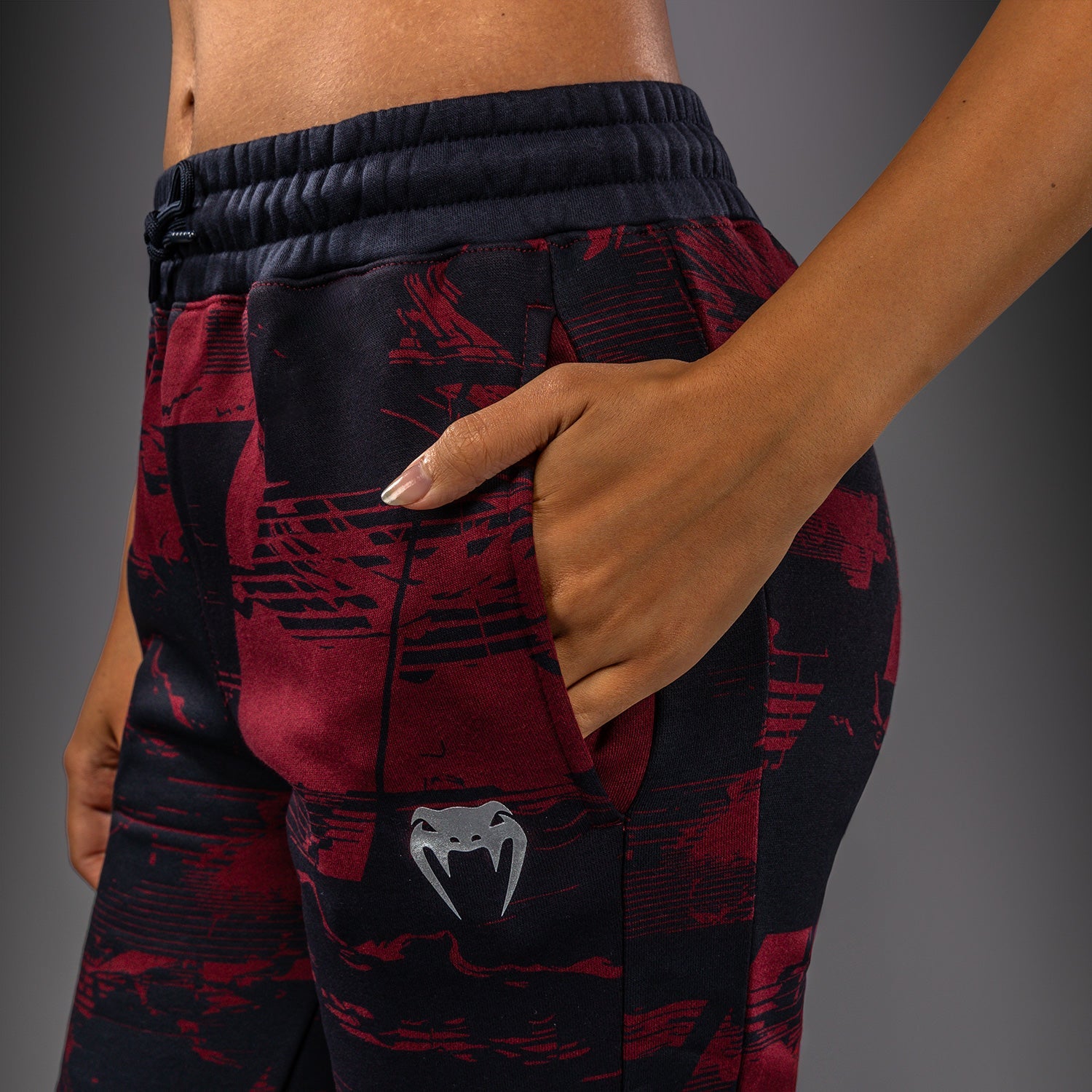Women's UFC Zenith by Venum Burgundy Authentic Fight Week Pant  product-type_Jogging Pants Venum