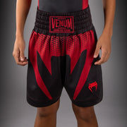 Venum Attack Kids Boxing Shorts - Black/Red  product-type_Boxing shorts Venum