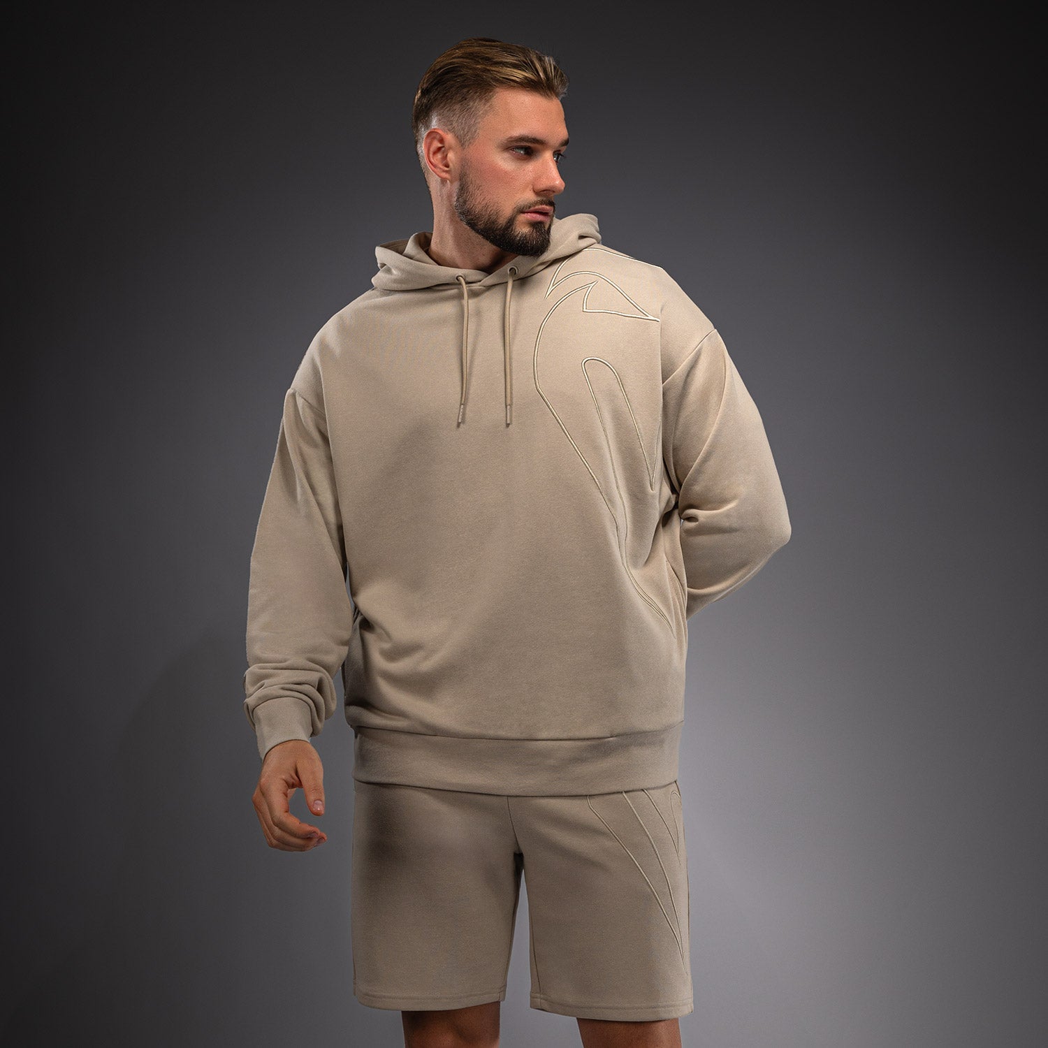 Venum Giant 3D Hoodie - Beige  product-type_Sweatshirts Venum