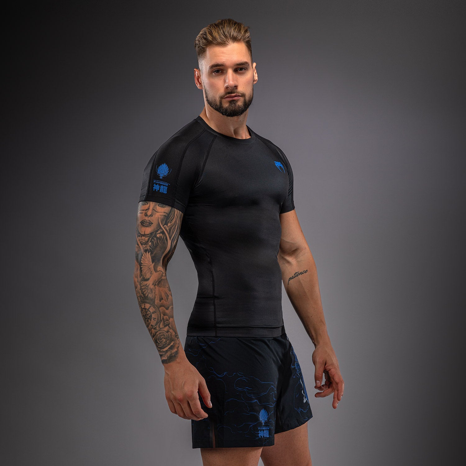 Venum Thunder Dragon Short Sleeves Rashguard