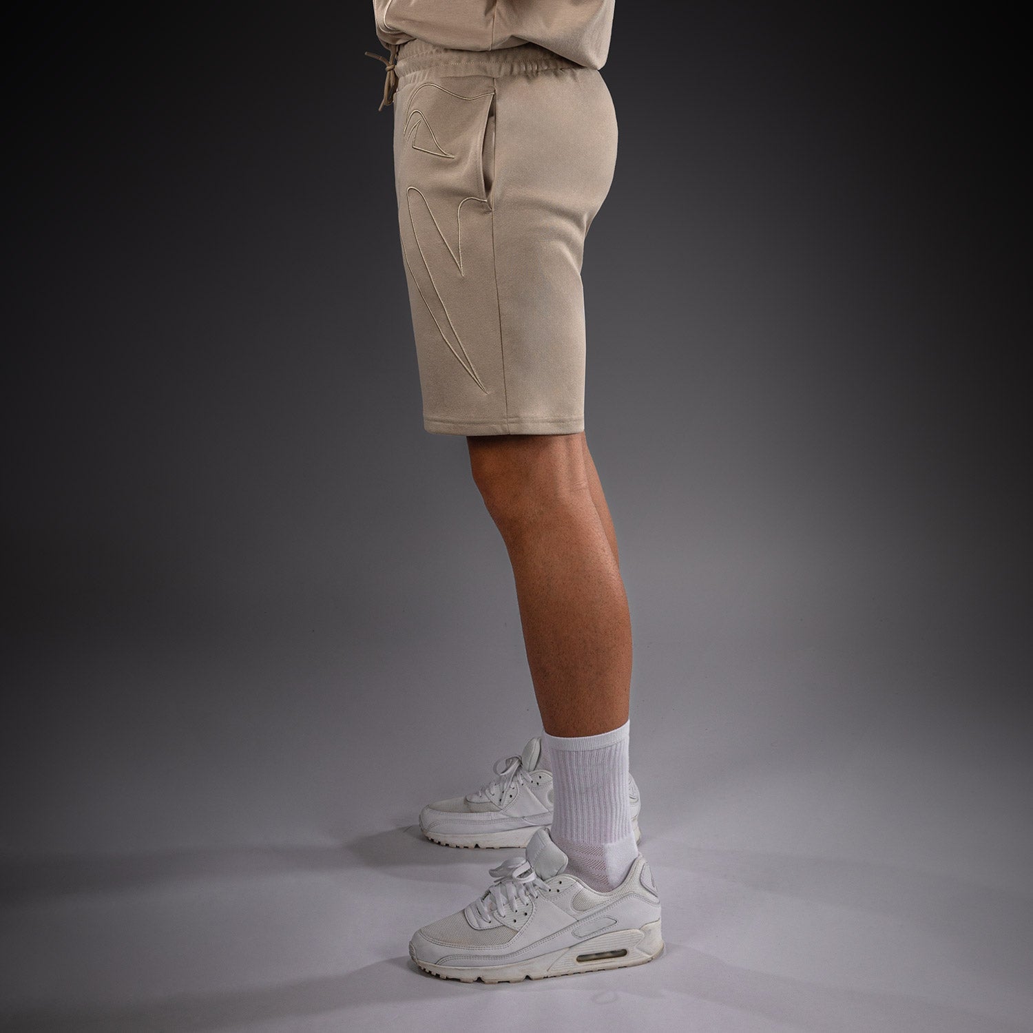 Venum Giant 3D Cotton Shorts - Beige  product-type_Cotton Shorts Venum