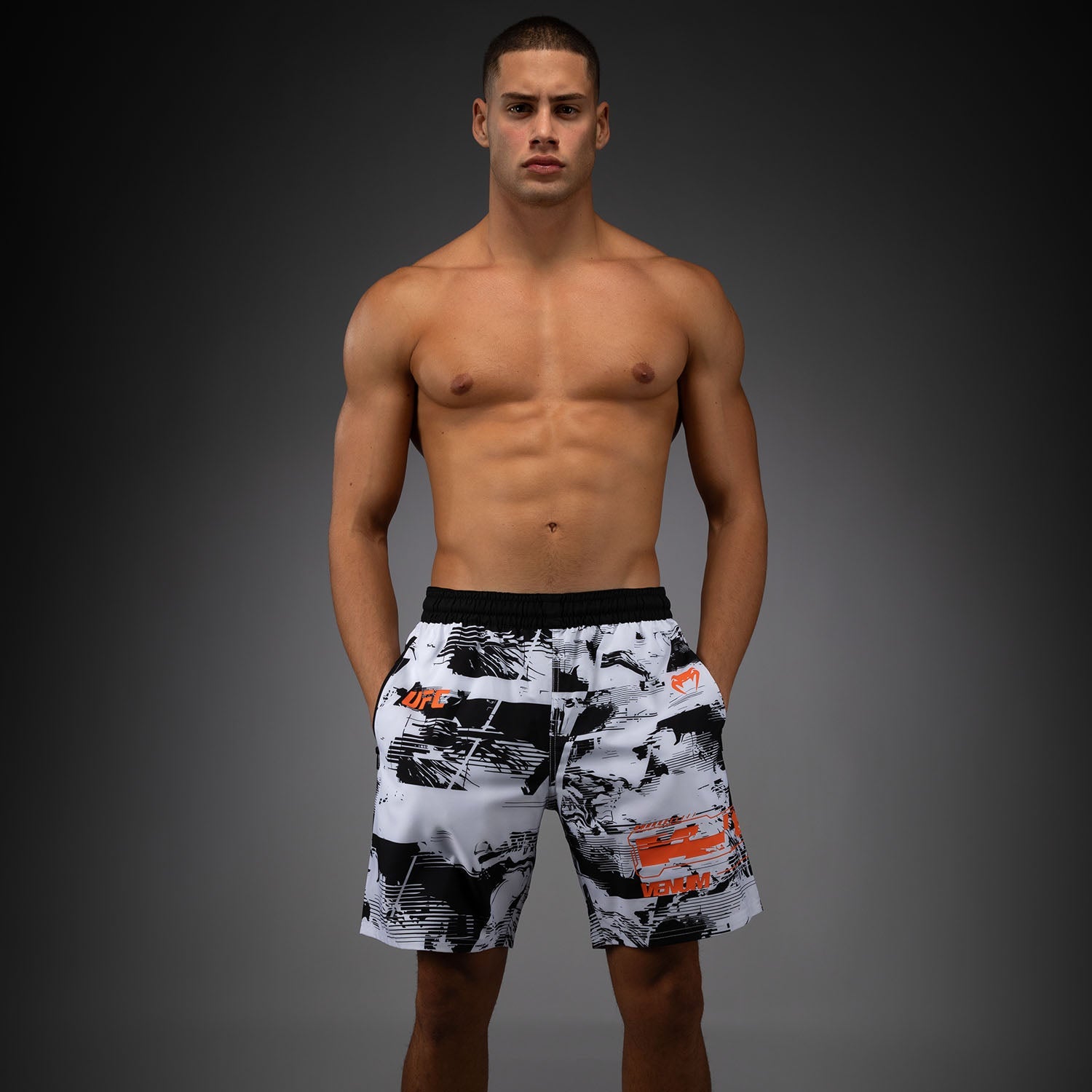 Men’s UFC Zenith by Venum White Authentic Fight Week Performance Short  product-type_Training shorts Venum