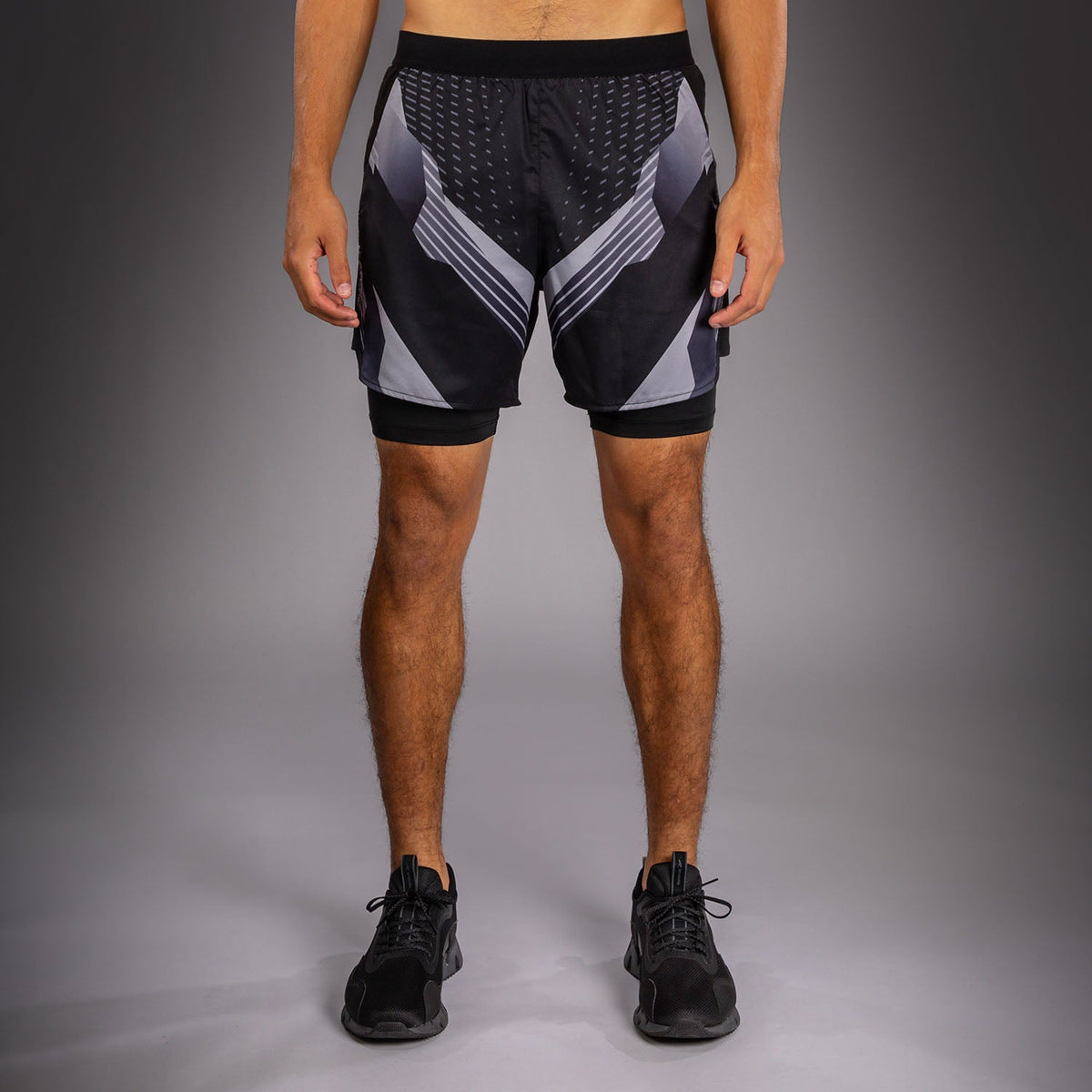Venum No-Gi 6.0 Training Shorts - Black/White  product-type_Training shorts Venum