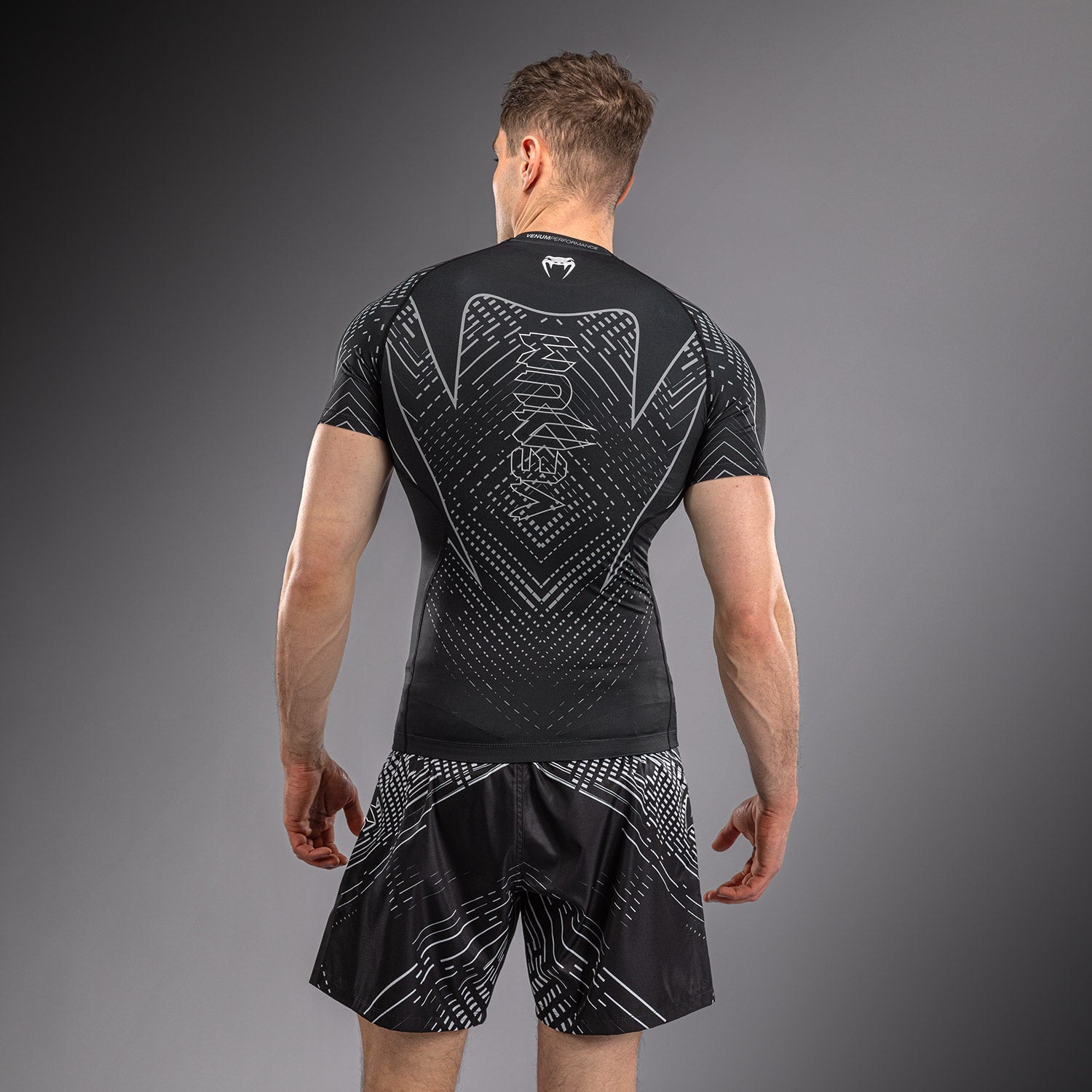 Venum Midnight Fury Short Sleeve Rashguard