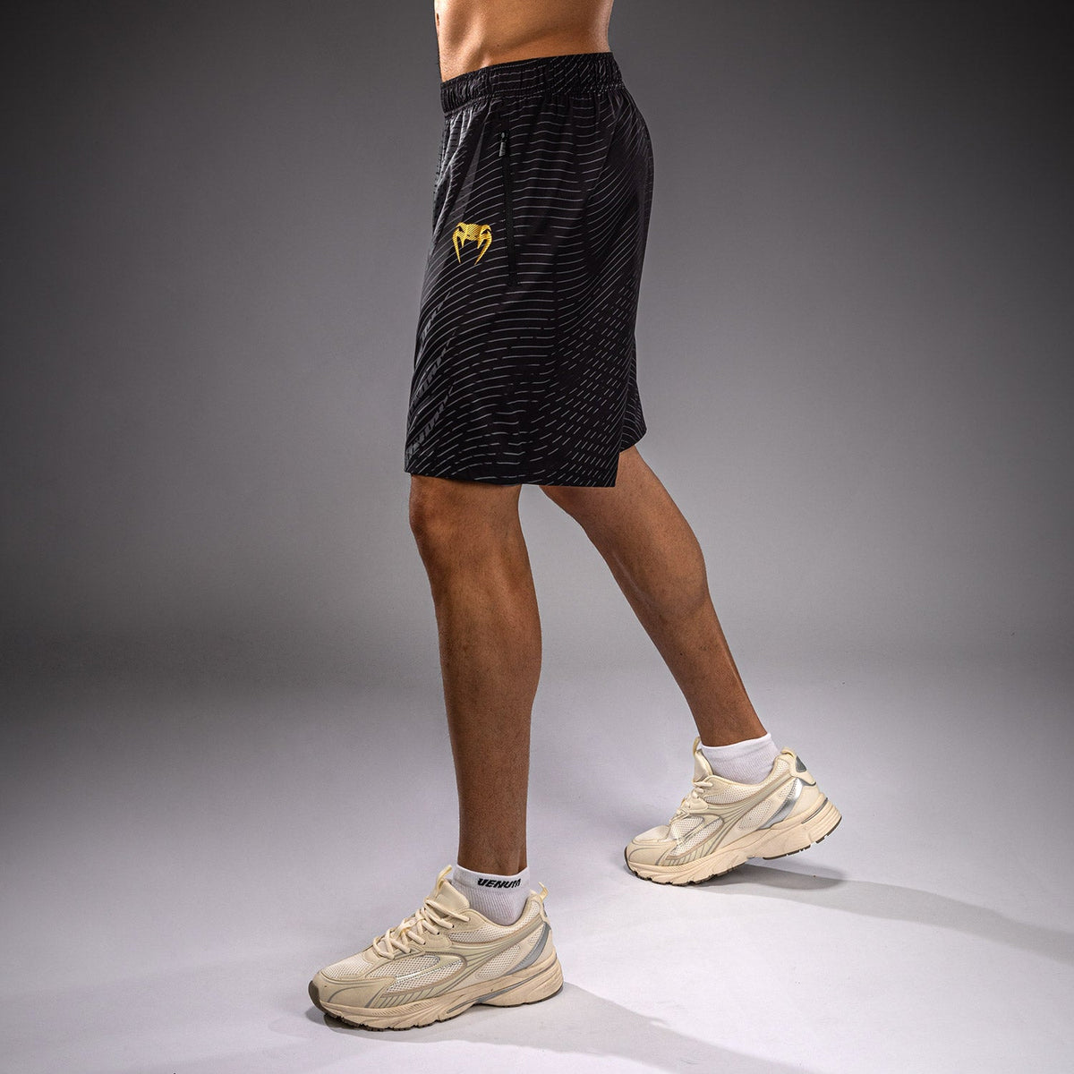 Venum Galactic 3.0 Training Shorts - Black/Gold  product-type_Training shorts Venum