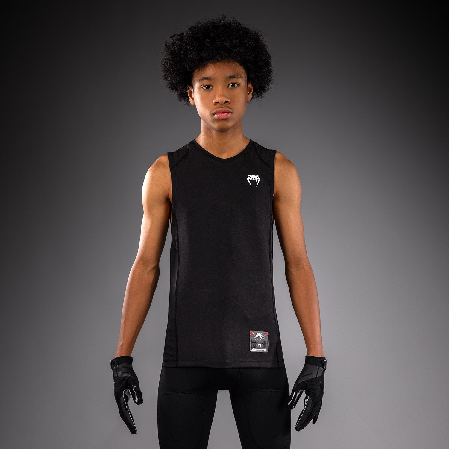 Venum Elite Kids Football Sleeveless Compression Jersey