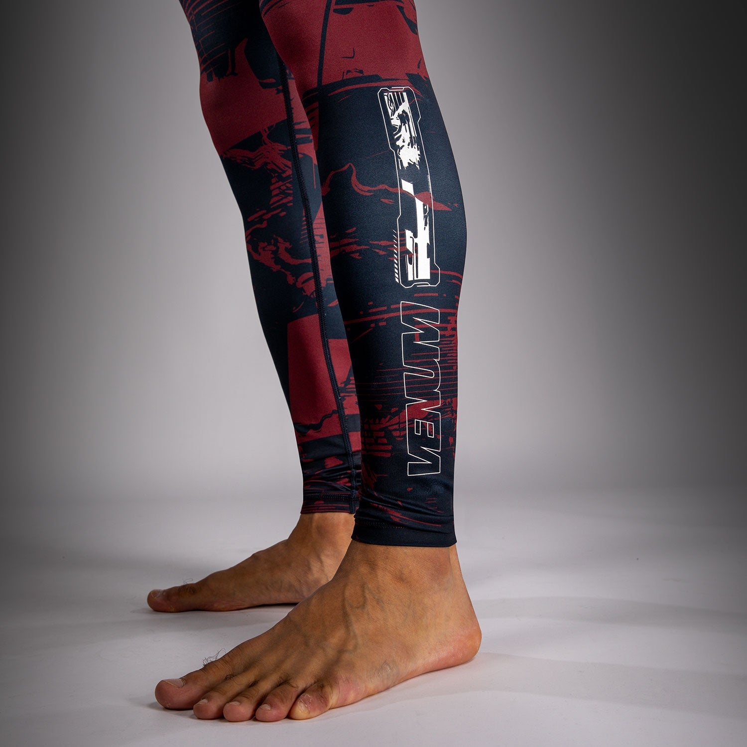 Men’s UFC Zenith by Venum Burgundy Authentic Fight Week Performance Tight  product-type_Compression Pants Venum
