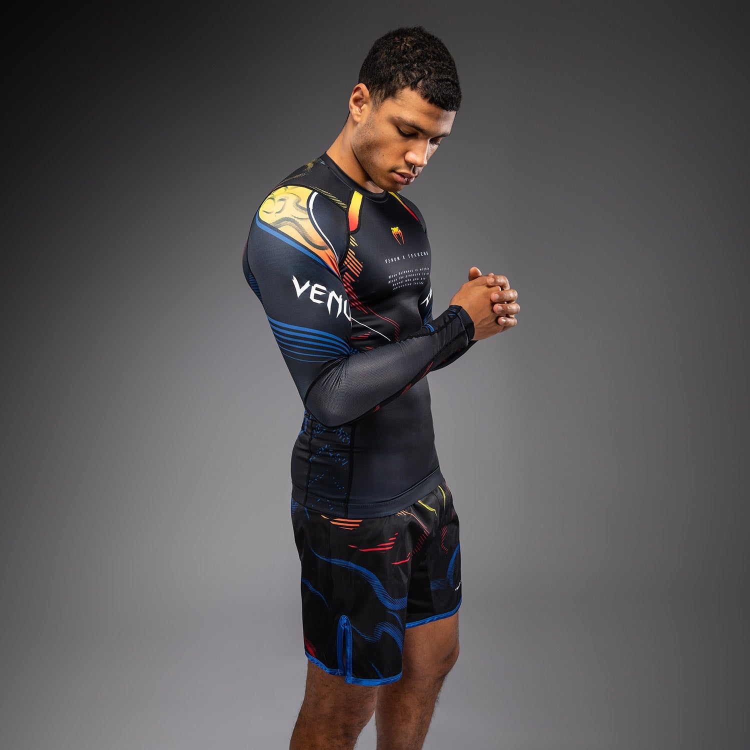 Venum x TEKKEN 8 Long Sleeve Rashguard - Yoshimitsu