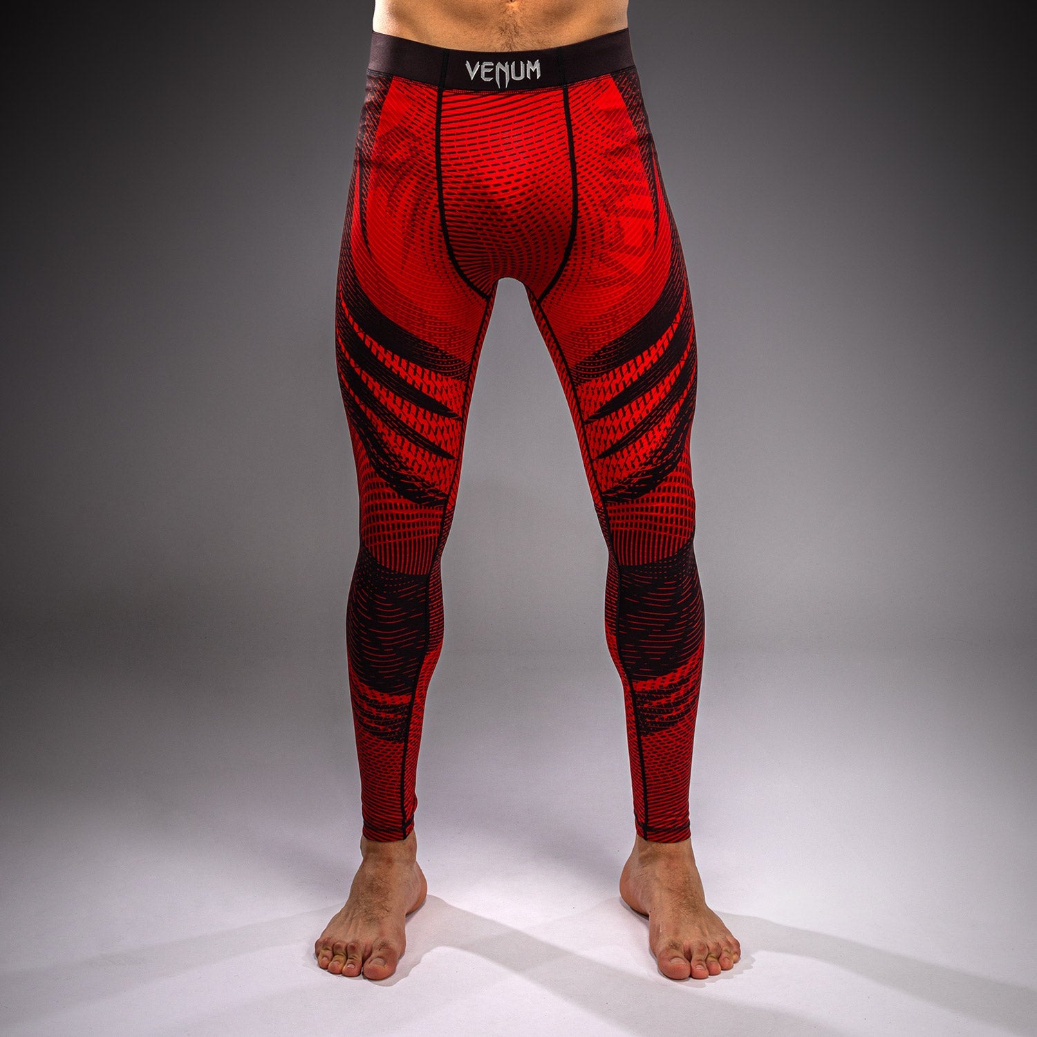 Venum Galactic 3.0 Spats - Red/Silver  product-type_Compression Pants Venum