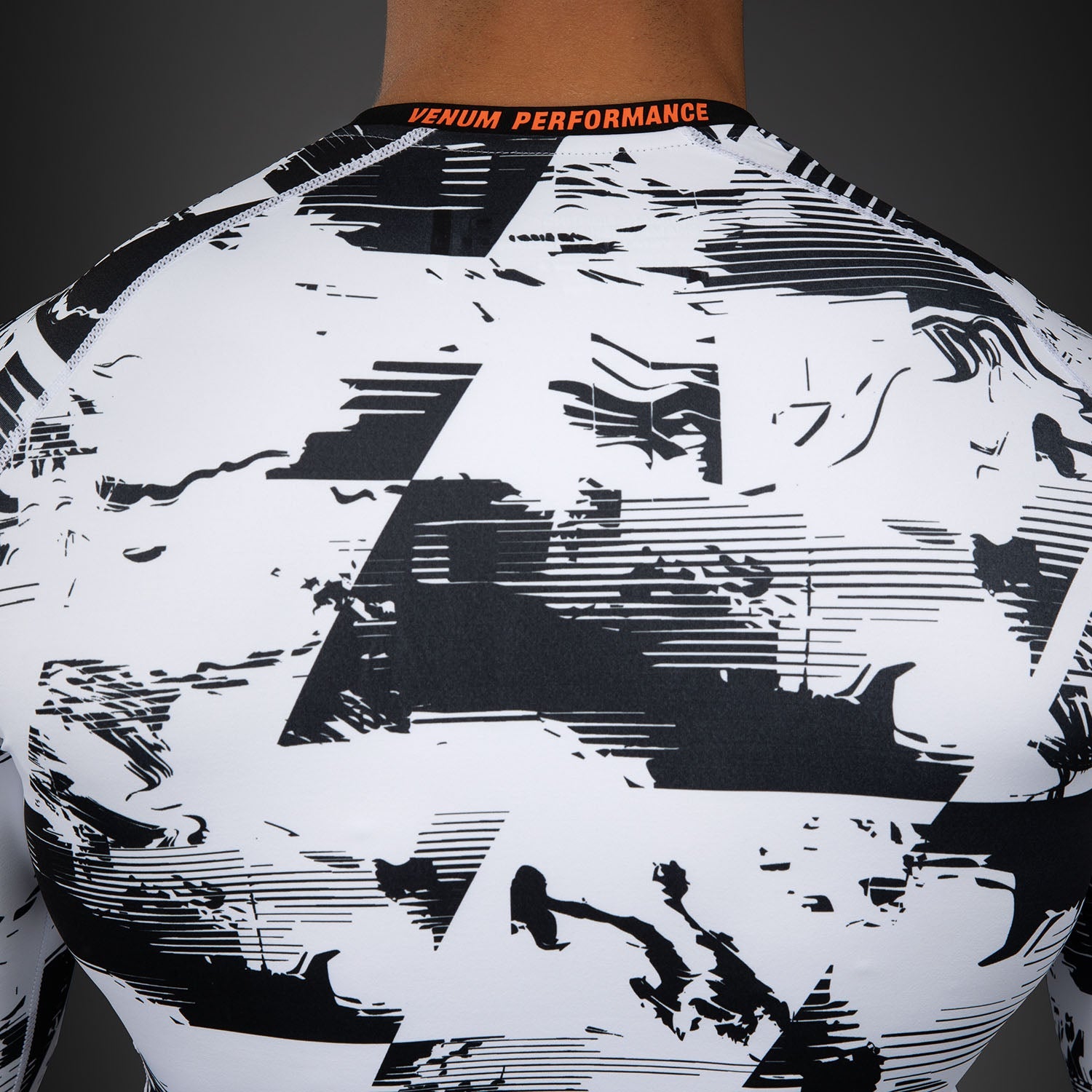 Men's UFC Zenith by Venum White Authentic Fight Week Performance Long Sleeve Rashguard  product-type_Compression T-Shirts Venum