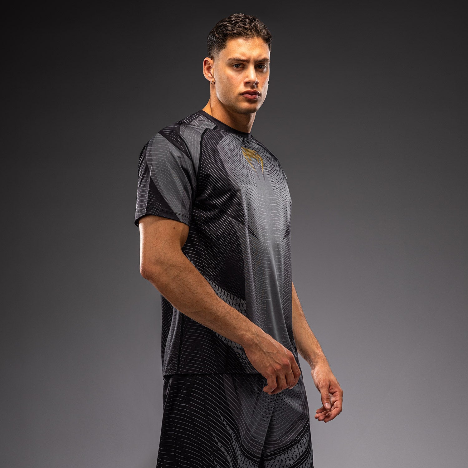 Venum Galactic 3.0 Dry Tech T-Shirt - Black/Gold  product-type_Dry Tech T-Shirts Venum