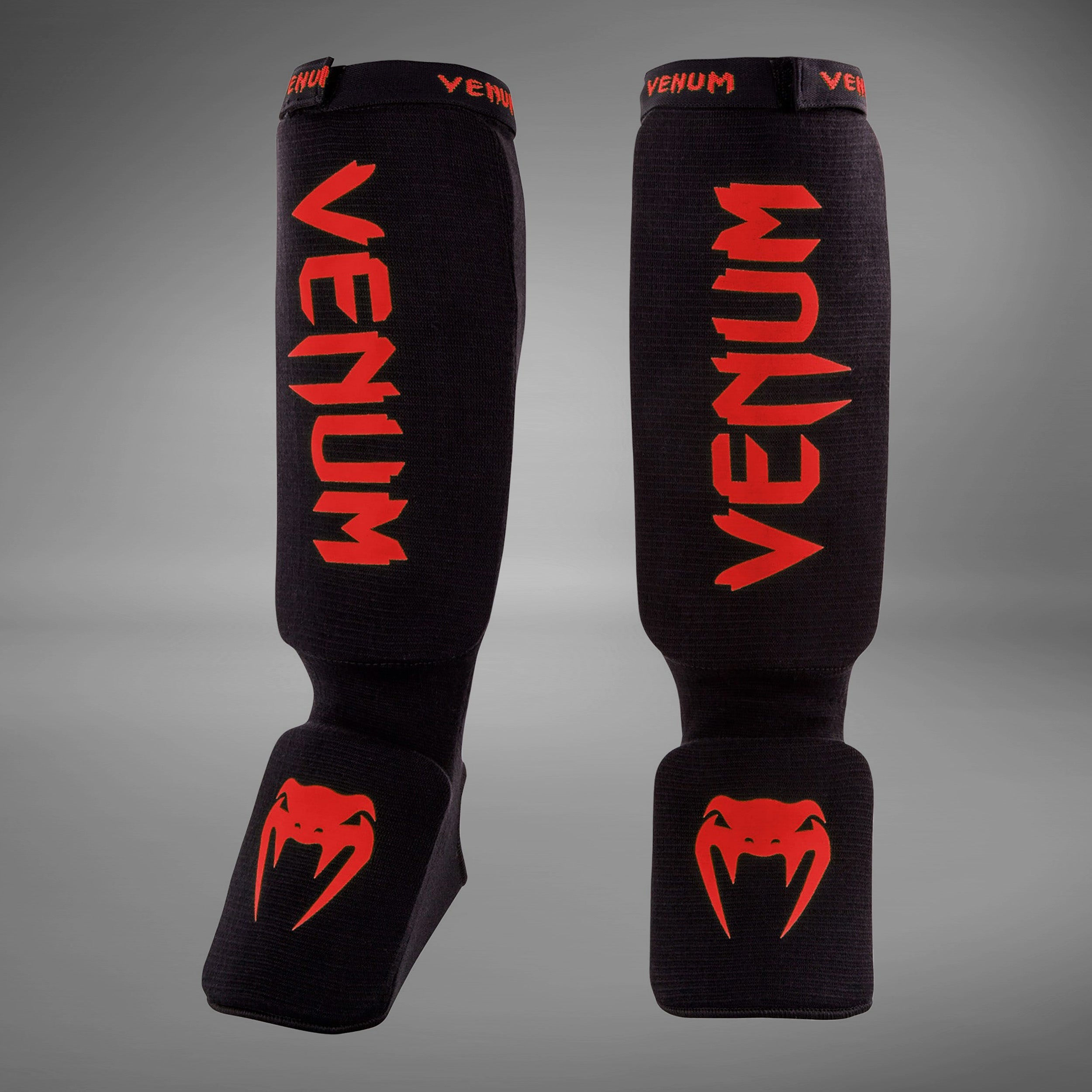 Venum Kontact Shin Guards with Foot