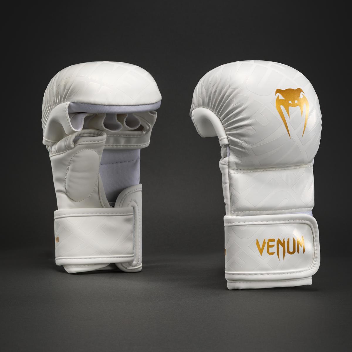 Venum Contender 1.5 XT 3D Sparring Gloves - White/Gold  product-type_MMA Gloves Venum