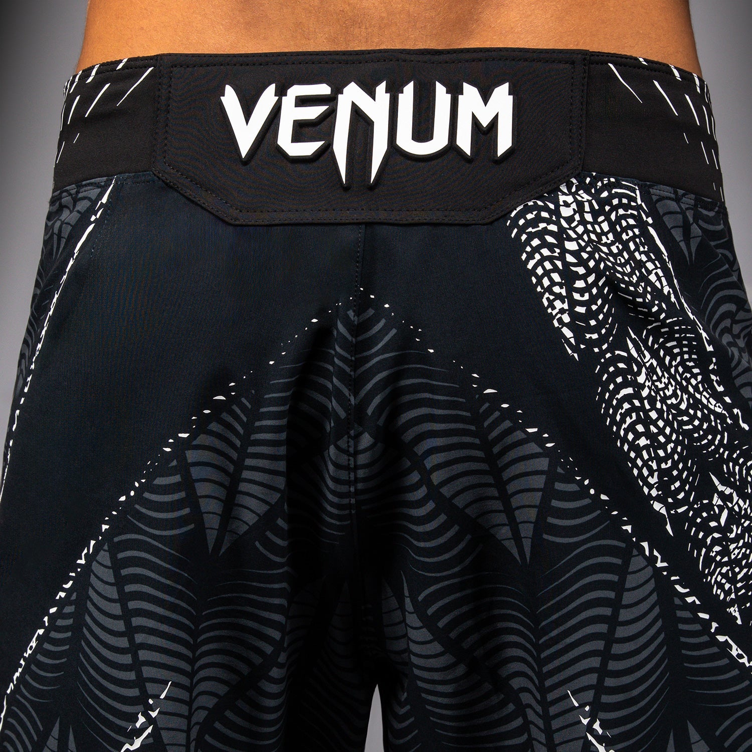 Men's UFC Zenith by Venum Black Authentic Fight Night Long Fit Fight Short Personalized