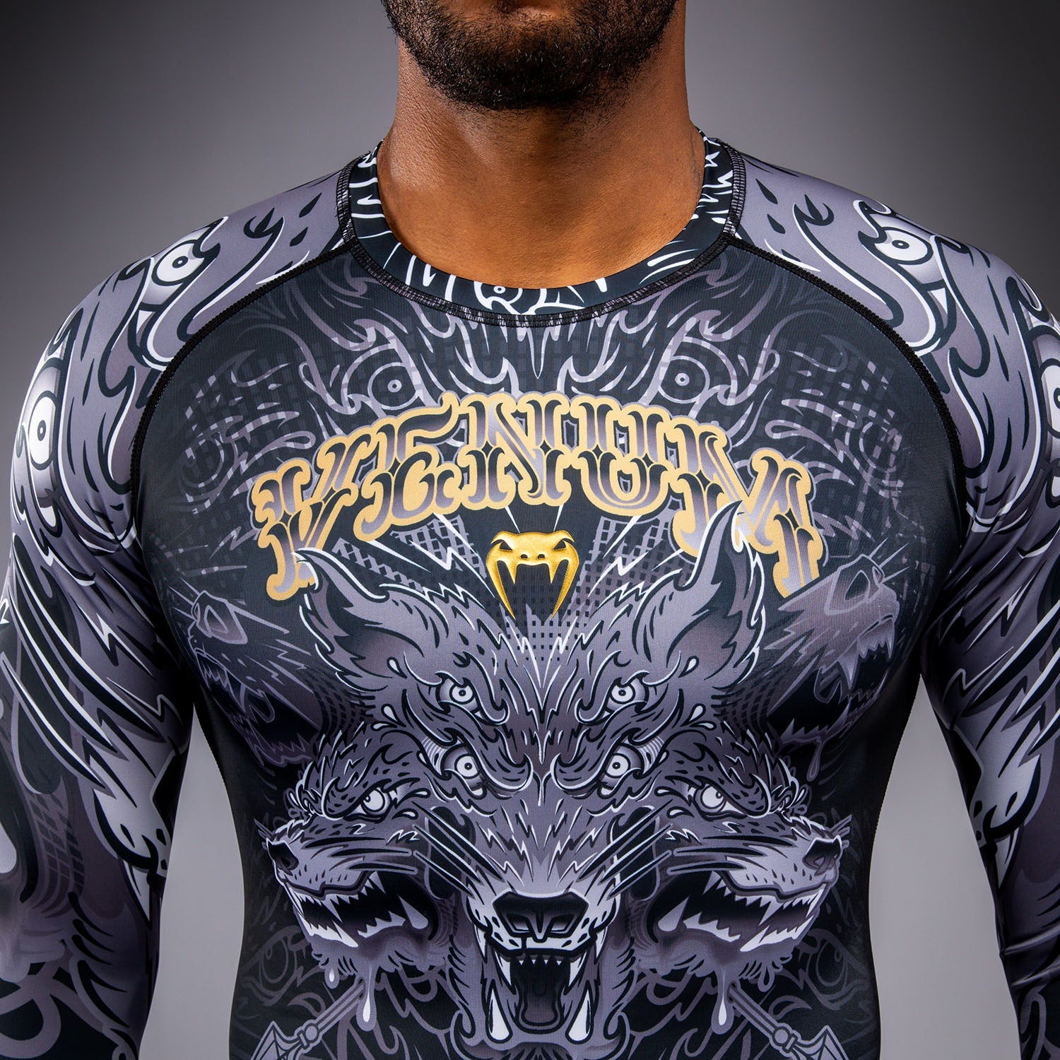 Venum Wolf Atak Long Sleeve Rashguard