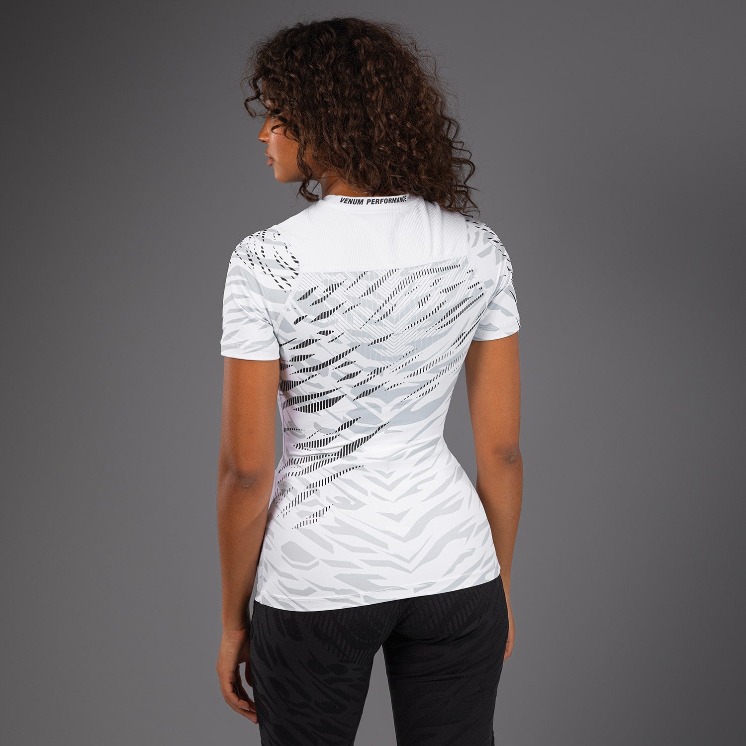 UFC Fusion by Venum Authentic Fight Night Women's Performance Short Sleeve Rashguard