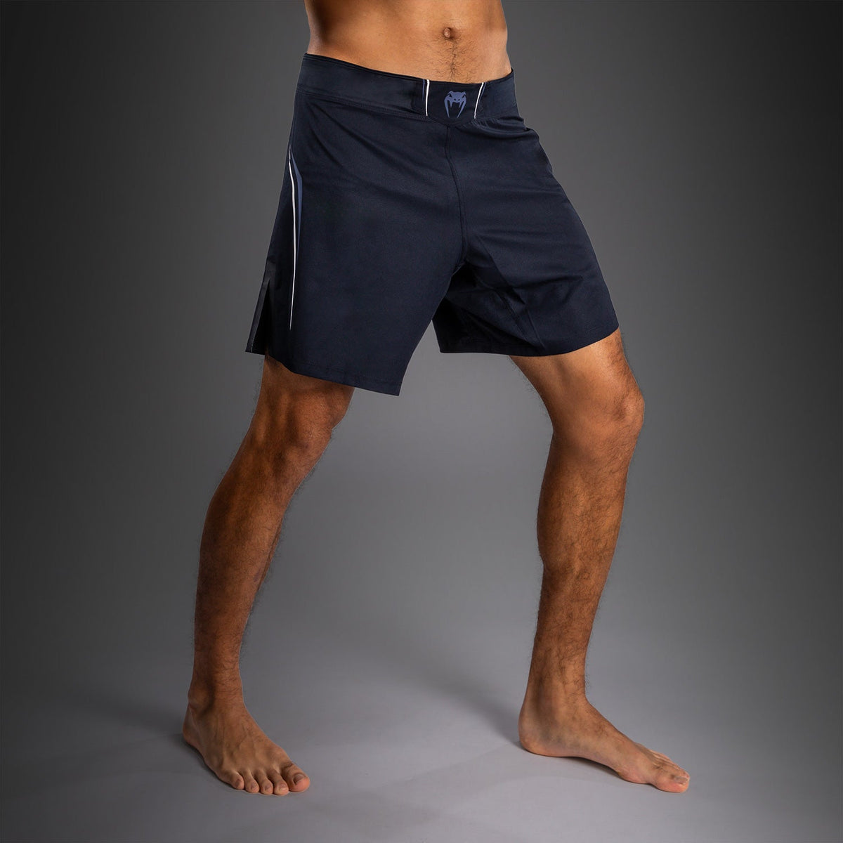 Venum G-Core Fight Shorts - Navy Blue/White  product-type_MMA Shorts Venum