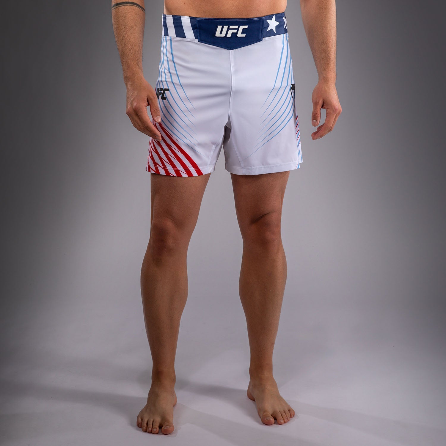Men's UFC Freedom 250 by Venum Authentic Fight Night Short Fit Fight Short